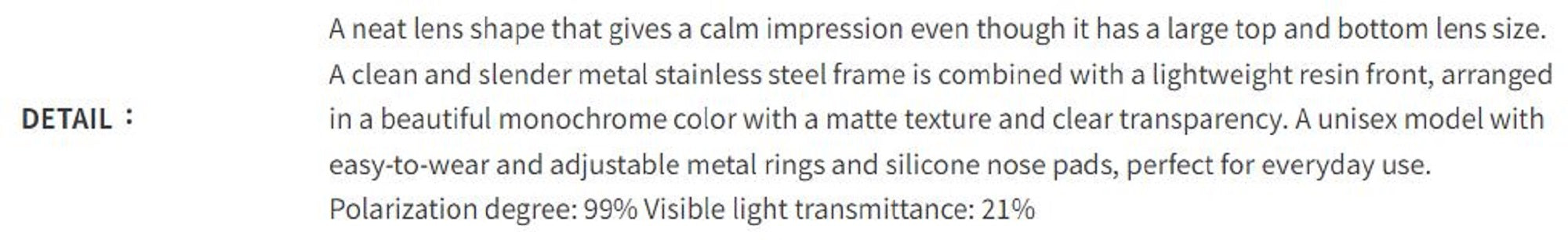 Bunny Walk BW-0271F Sunglasses Polarised Matte Black Gray (1874)