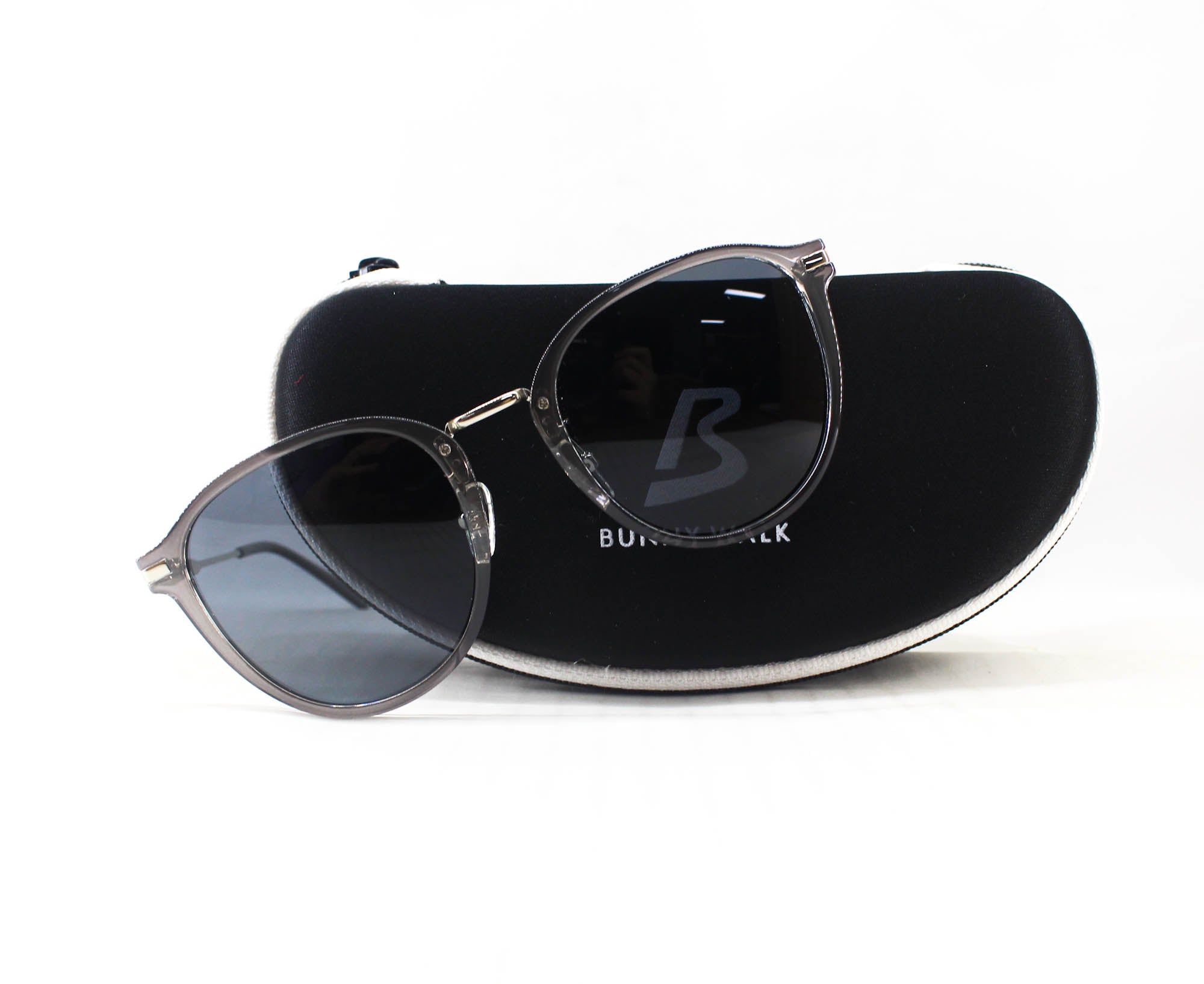 Bunny Walk BW-0272F Sunglasses Polarised Ash Gray Gray (1904)