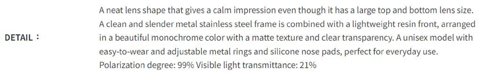 Bunny Walk BW-0272F Sunglasses Polarised Ash Gray Gray (1904)