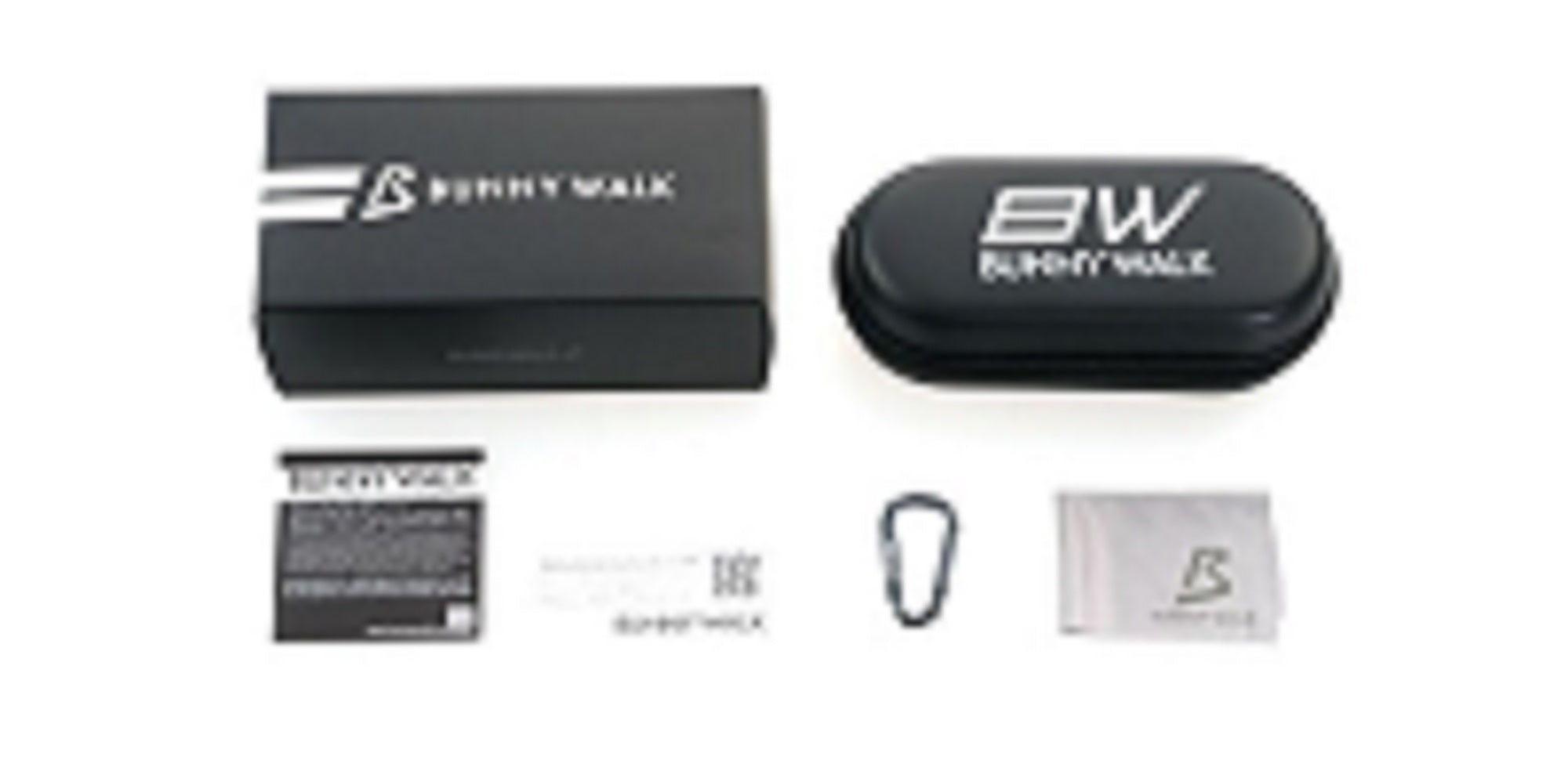Bunny Walk BW-310F Sunglasses Polarised Matte Blk/Smoke (2642)