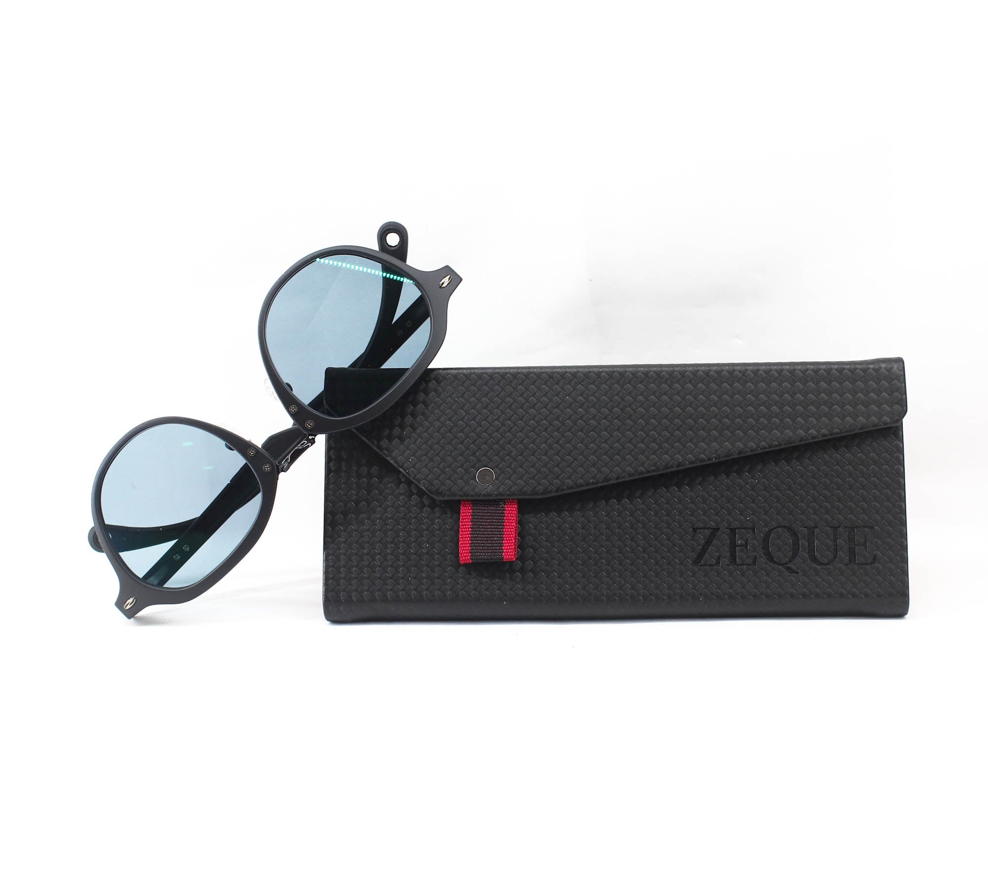 Zeque Polarised Fishing Sunglasses Julia Black Blue (6183)
