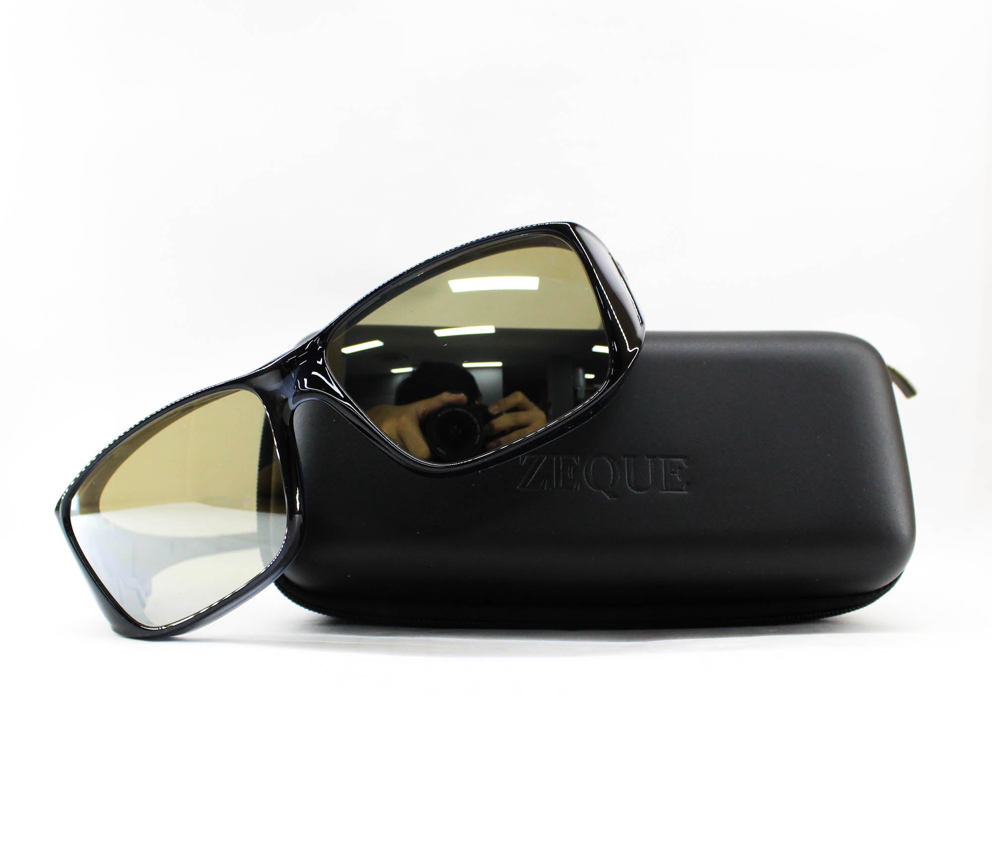 Zeque Polarised Fishing Sunglasses OPA F-2110 TVS Silver Mirror (6657)