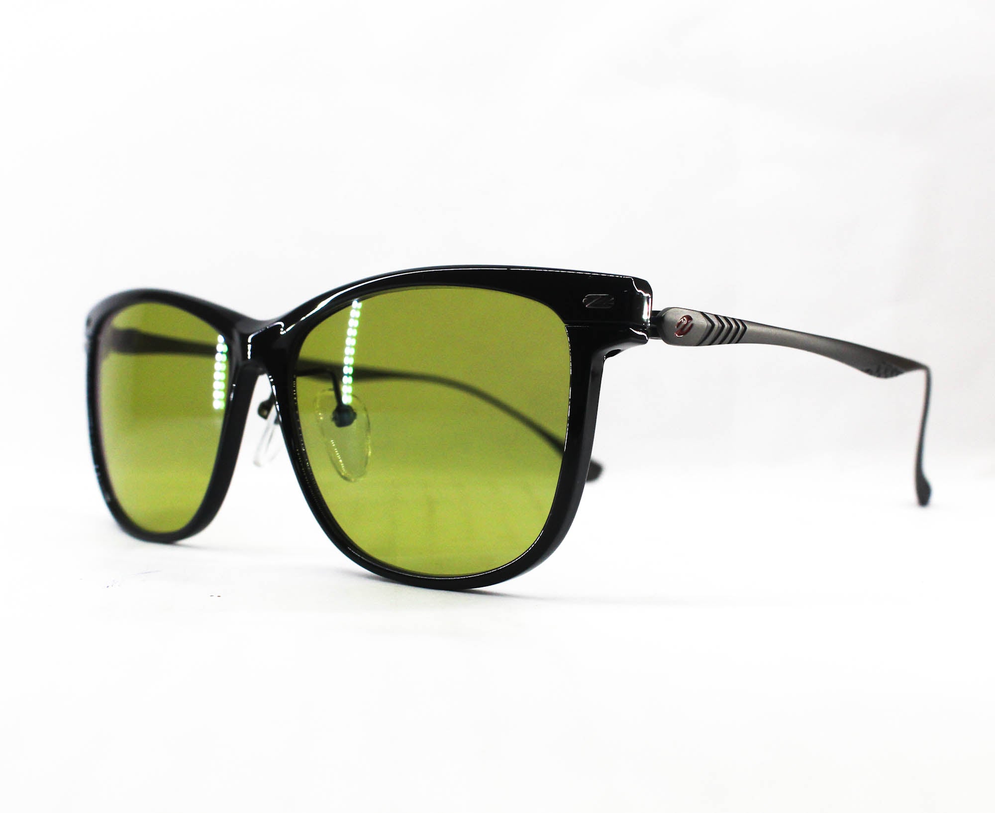Zeque Polarised Fishing Sunglasses Jonny F-2225 Ease Green Gloss Blk (6978)
