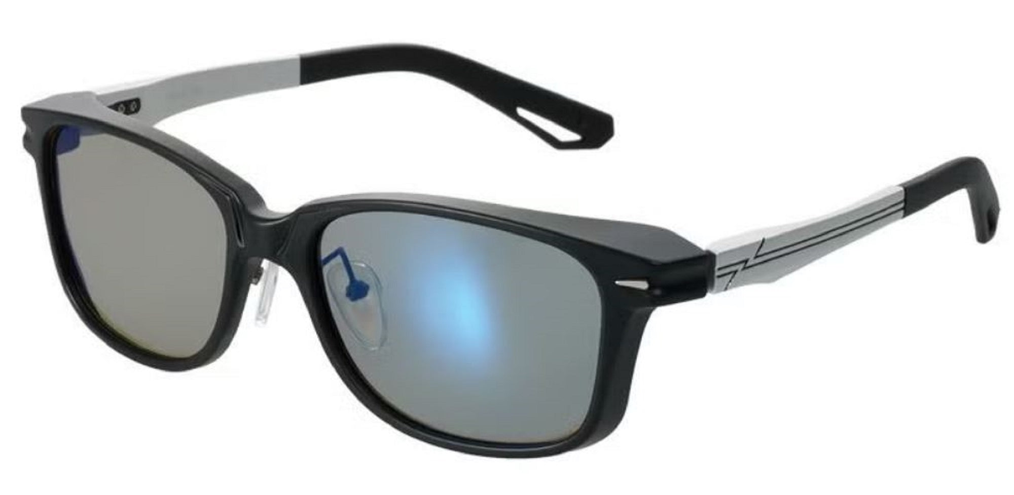 Zeque Polarised Fishing Sunglasses Sherry F-2282 TVS Blue MBK Silver (7272)