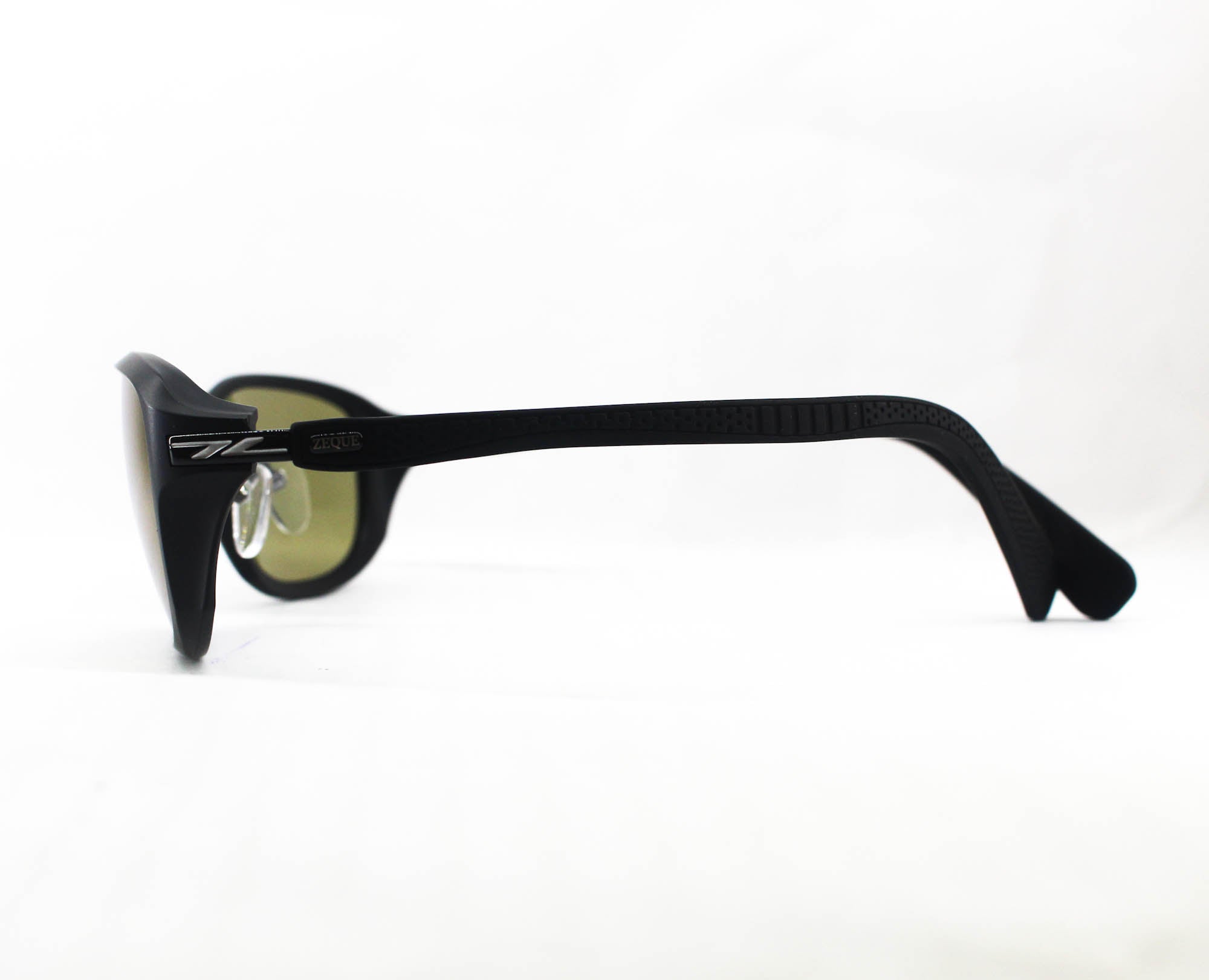 Zeque Polarised Fishing Sunglasses Tida X F-2300 TVS Matte Black (7357)