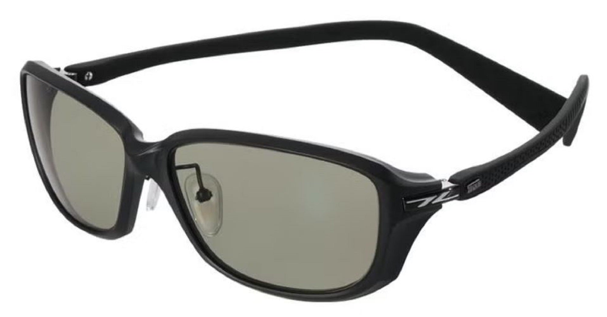 Zeque Polarised Fishing Sunglasses Tida X F-2300 TVS Matte Black (7357)