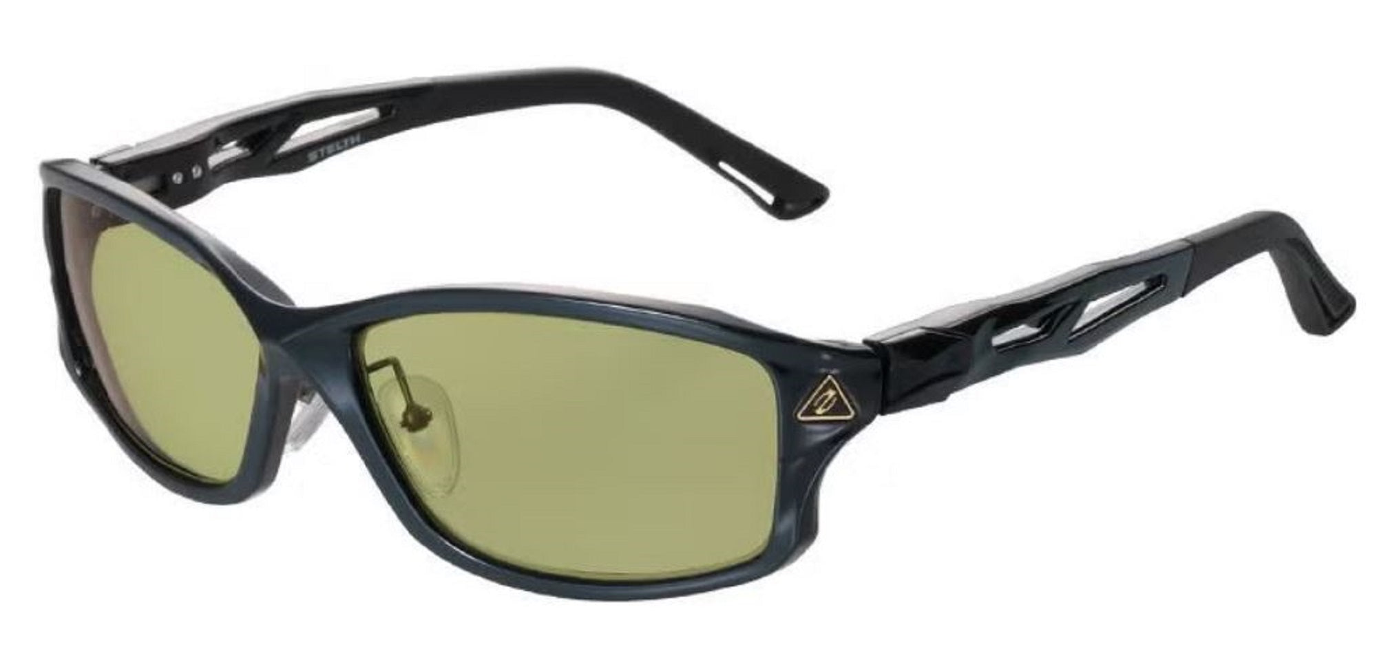 Zeque Polarised Fishing Sunglasses Stealth F-2264 Ease Green Dia Blk (7500)