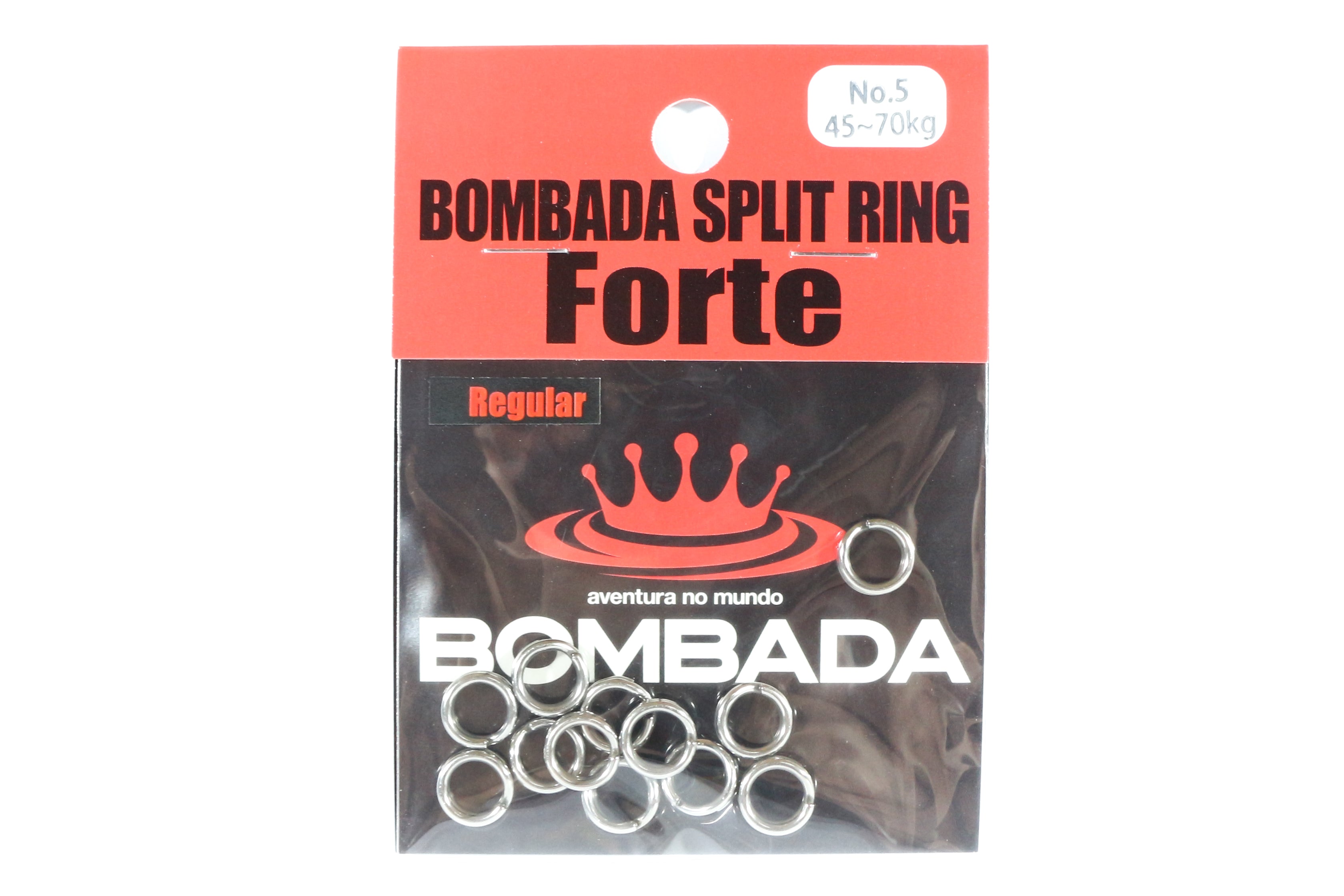 Bombada Split Rings Forte Regular Pack Heavy Duty Size 5 (1041)