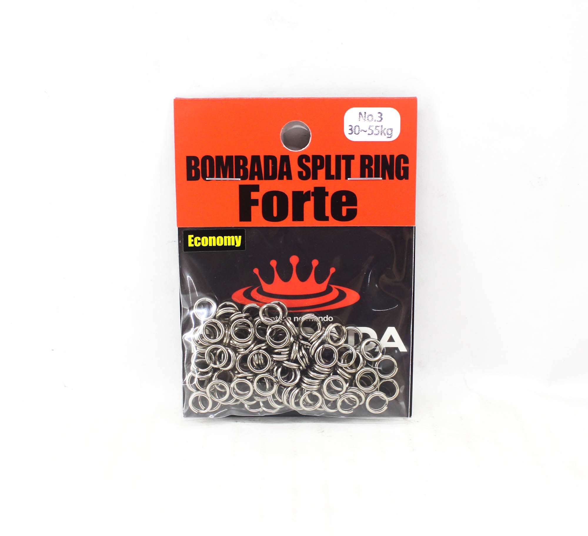Bombada Split Rings Forte Economy Pack Heavy Duty Size 3 (1072)