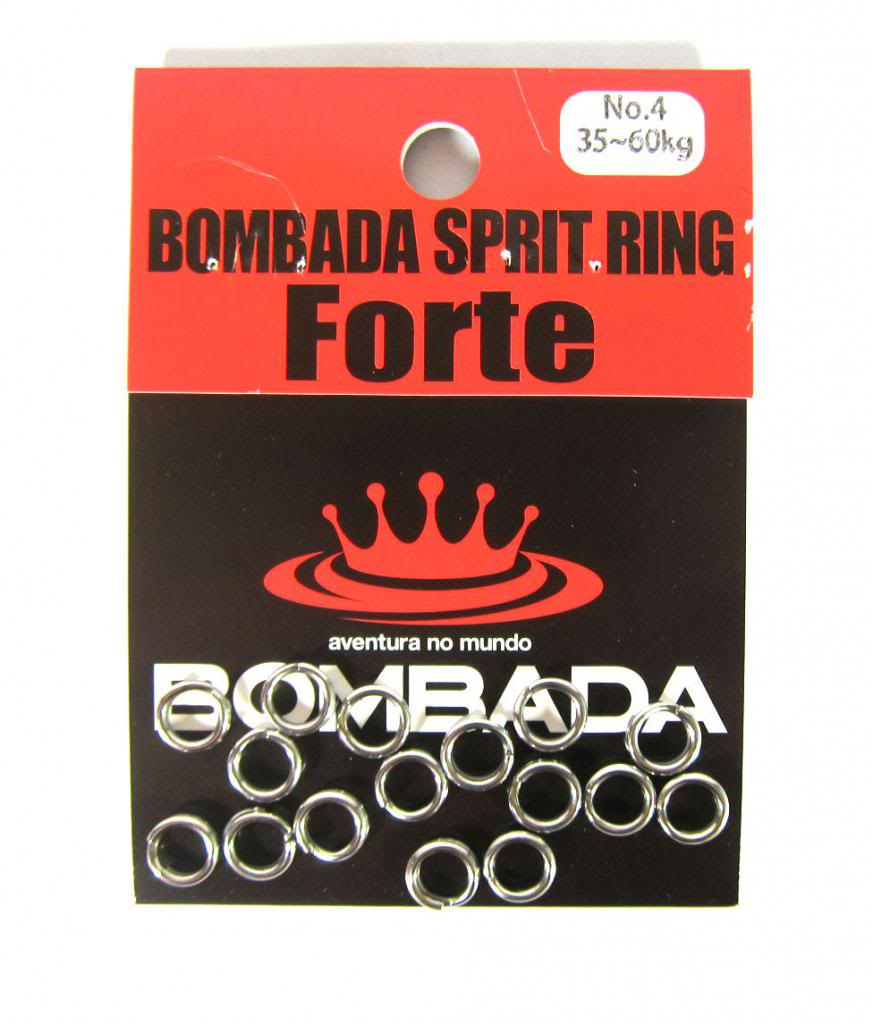 Bombada Split Rings Forte Economy Pack Heavy Duty Size 4 (1089)
