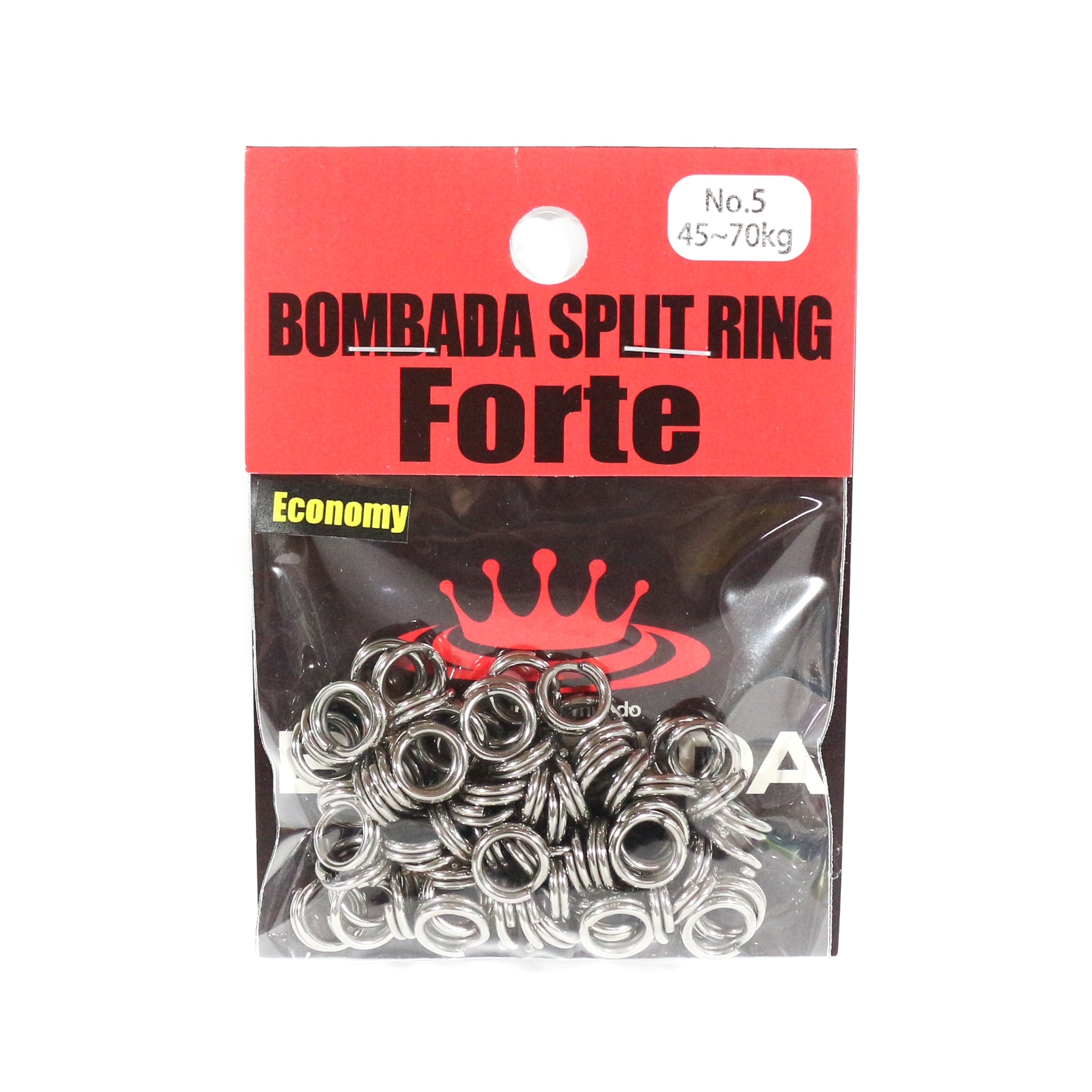 Bombada Split Rings Forte Economy Pack Heavy Duty Size 5 (1096)