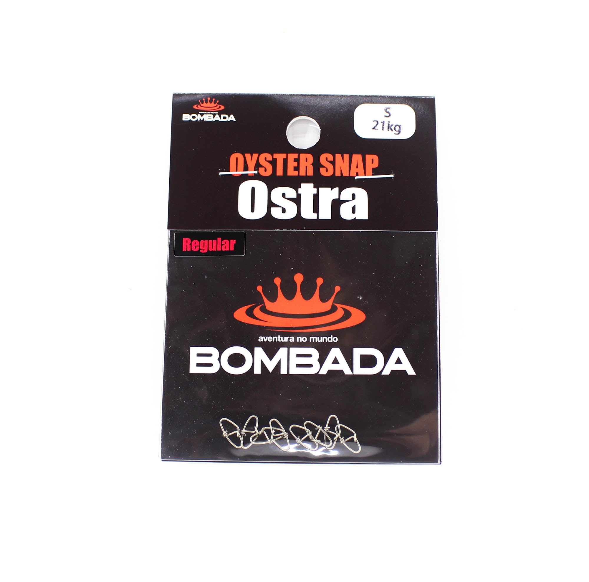 Bombada Lure Snap Ostra Regular Pack Heavy Duty Size S (5636)