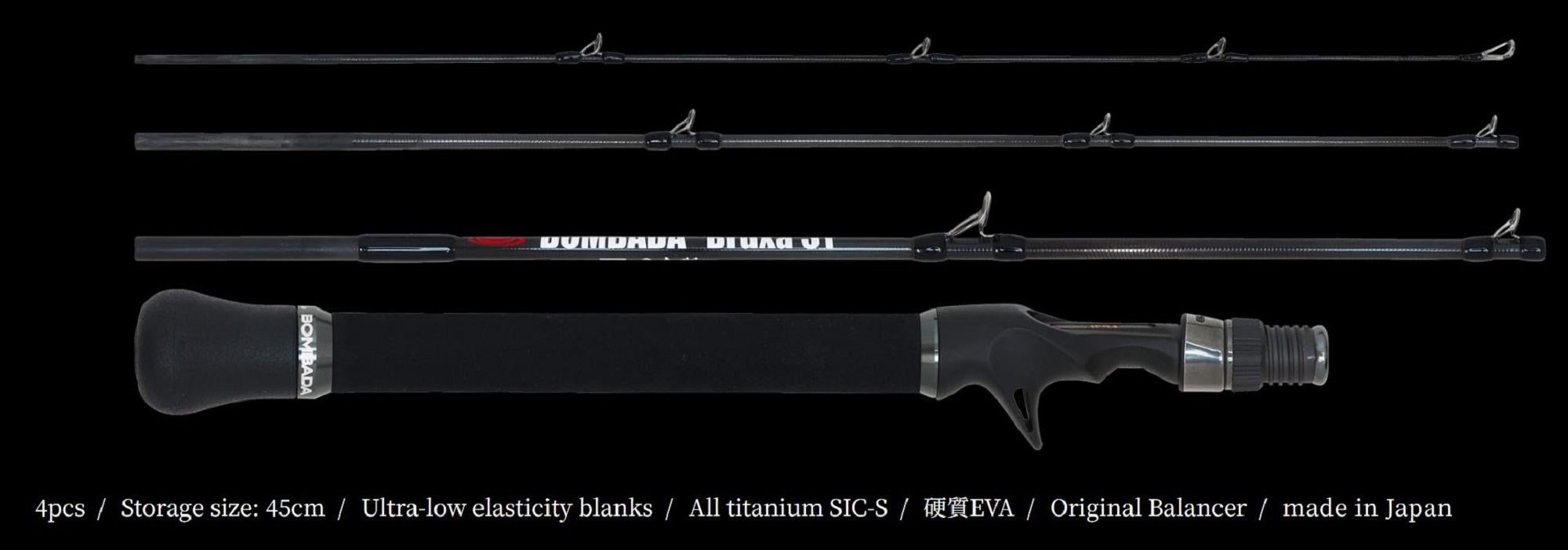 Tulala x Bombada Rod Baitcast Bruxa 51 (6374)