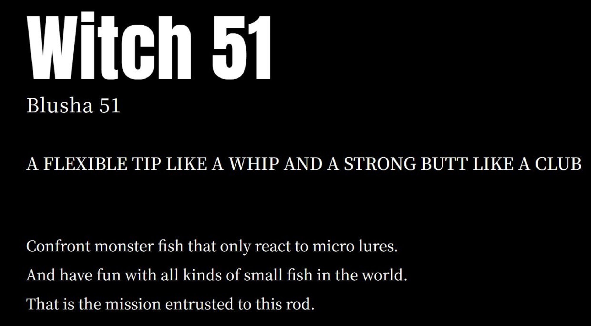 Tulala x Bombada Rod Baitcast Bruxa 51 (6374)