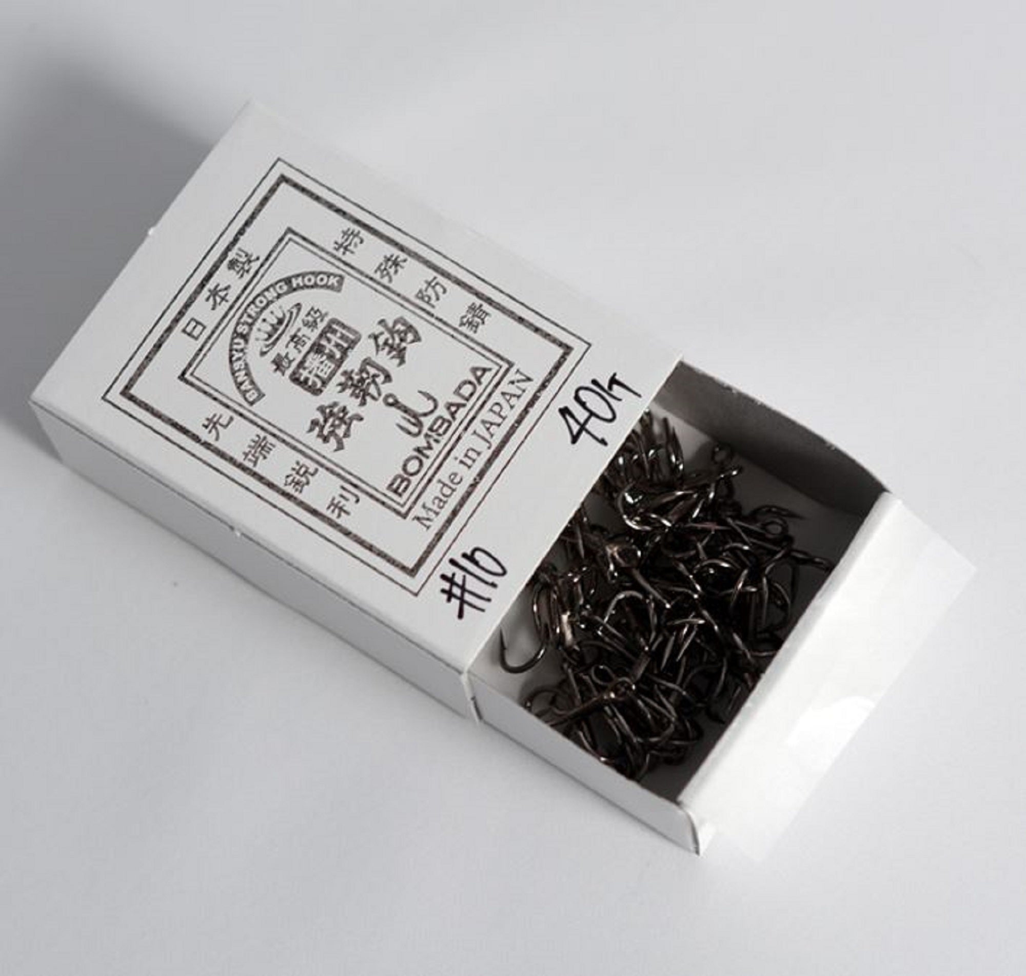 Bombada Treble Hooks 5X Banshu Kyojinbari Size 10-qty 40 (6480)