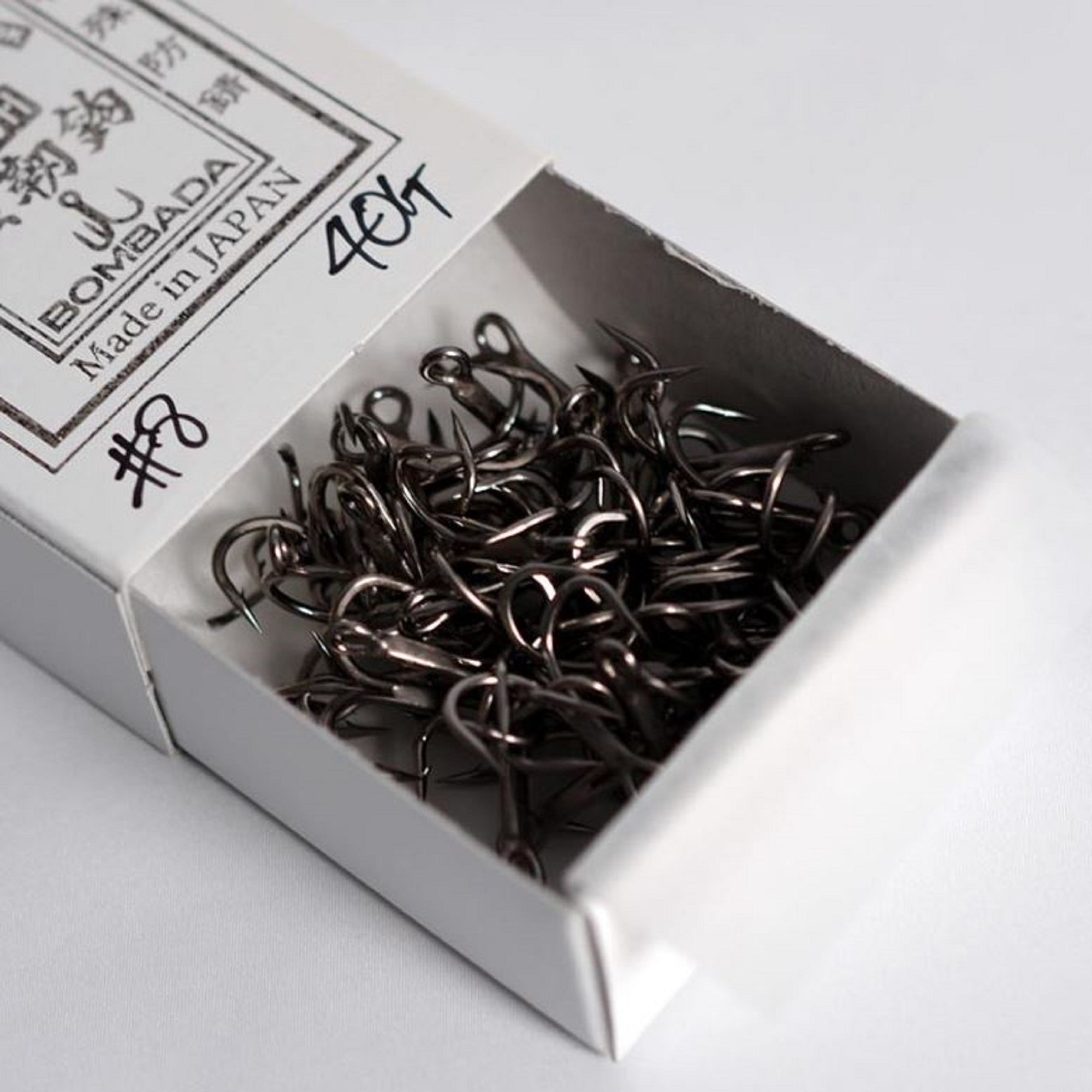 Bombada Treble Hooks 5X Banshu Kyojinbari Size 8-qty 40 (6497)