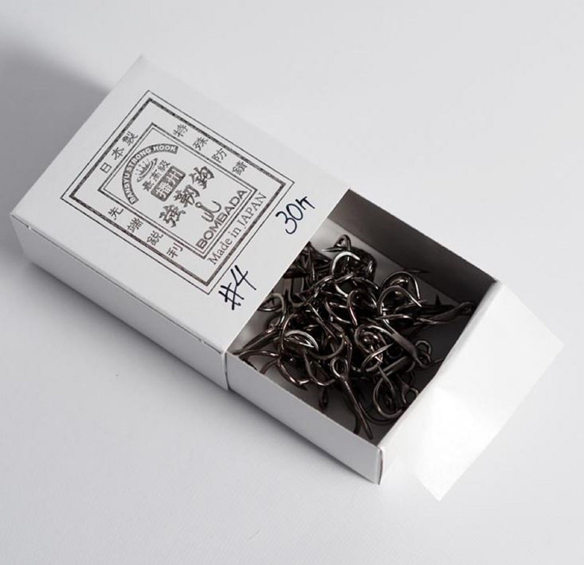 Bombada Treble Hooks 5X Banshu Kyojinbari Size 4-qty 30 (6510)