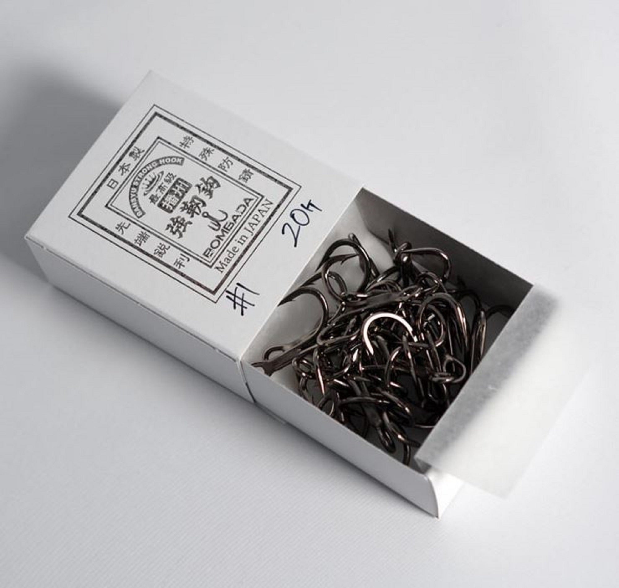 Bombada Treble Hooks 5X Banshu Kyojinbari Size 1-qty 20 (6534)