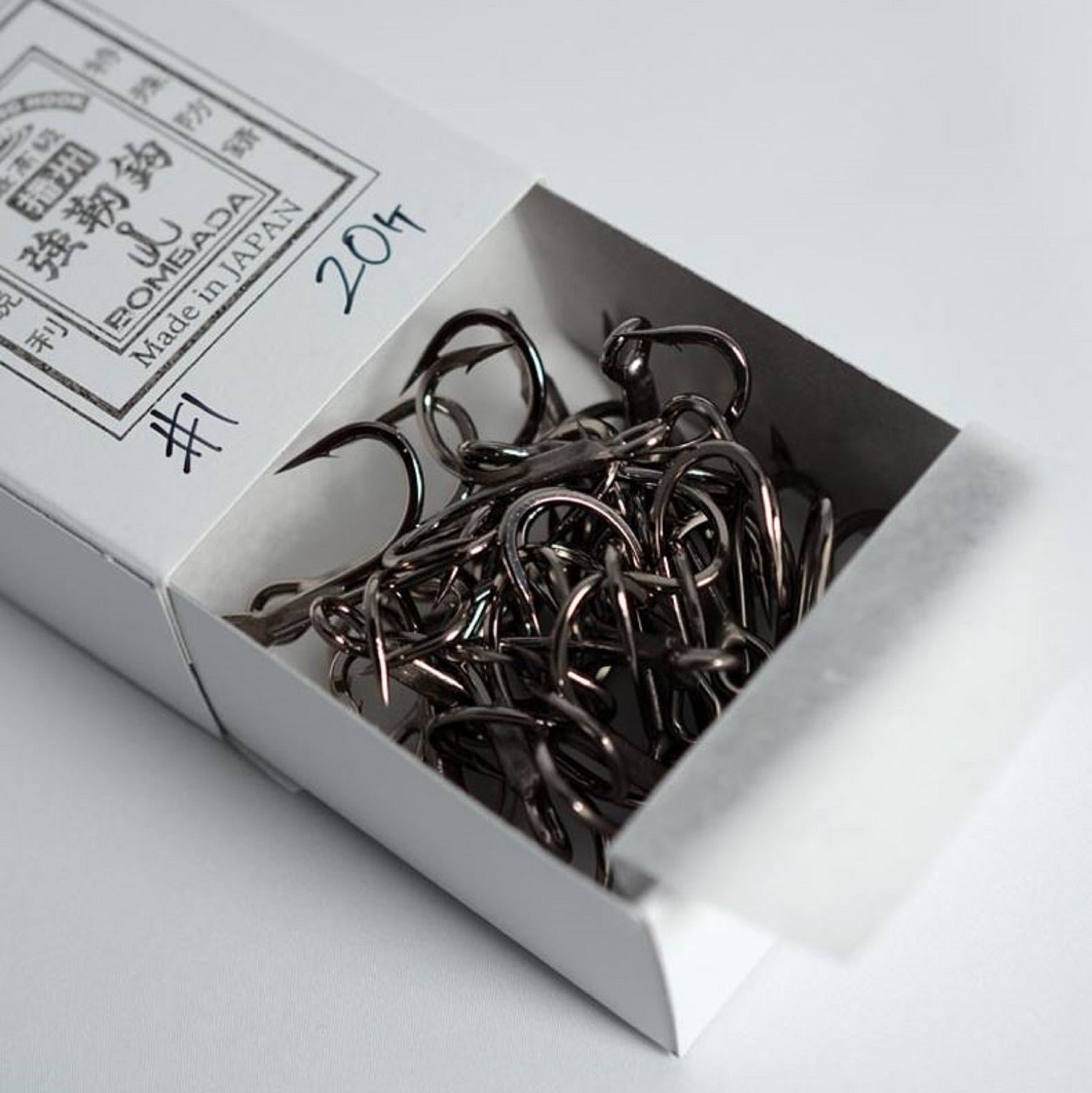 Bombada Treble Hooks 5X Banshu Kyojinbari Size 1-qty 20 (6534)