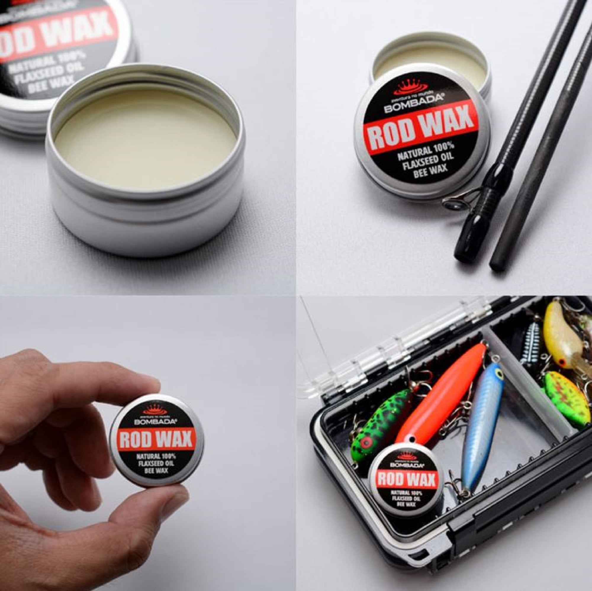 Bombada Ferrule Wax for Travel Rods 5 grams (6855)