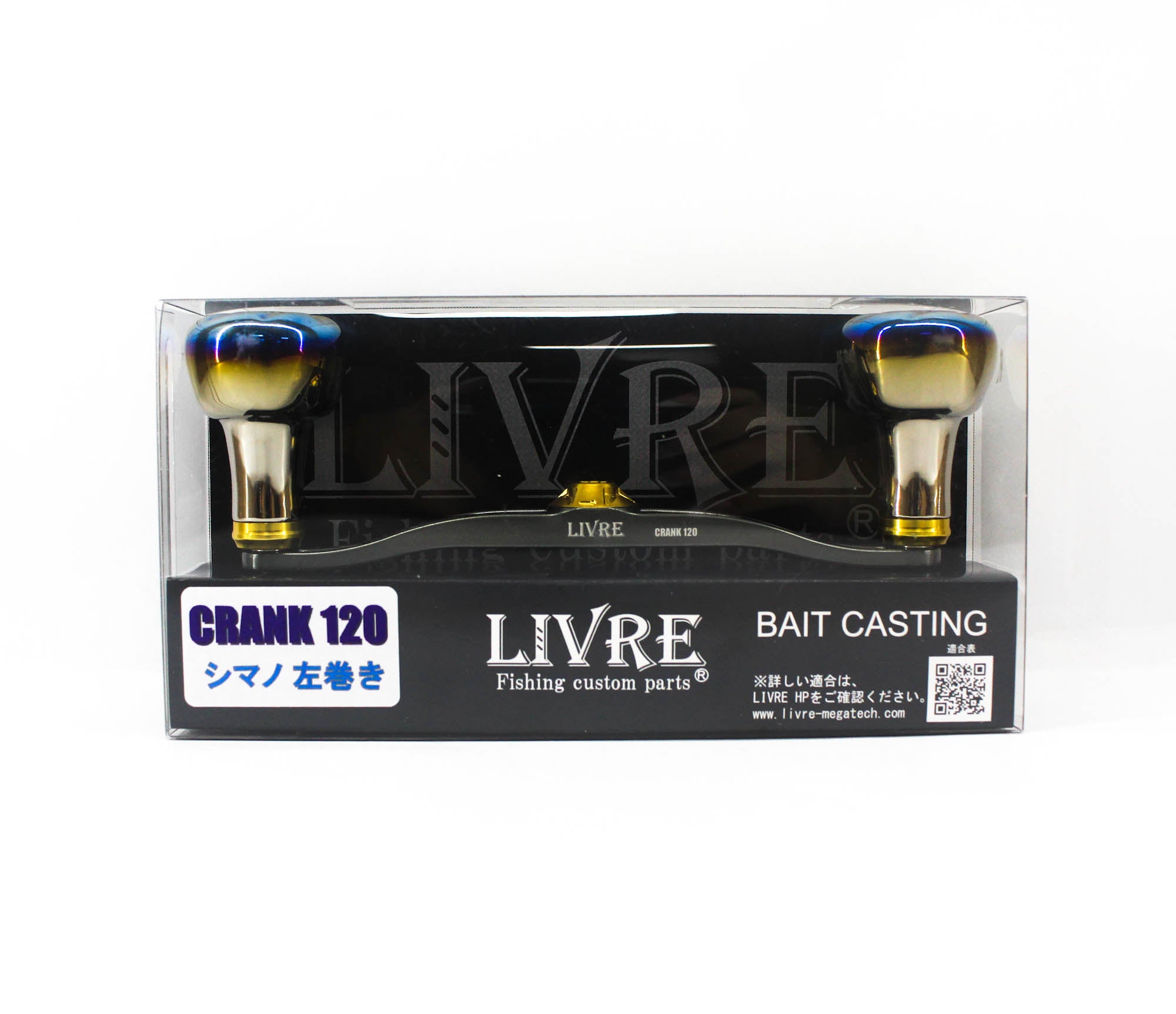 Livre FLSK120-EF-GMG Knob Full Comb Crank Left For Shimano (7311)