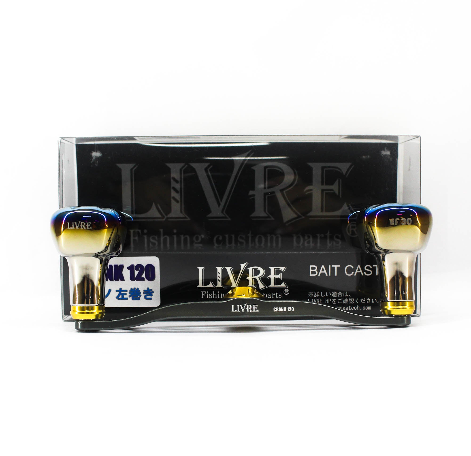 Livre FLSK120-EF-GMG Knob Full Comb Crank Left For Shimano (7311)