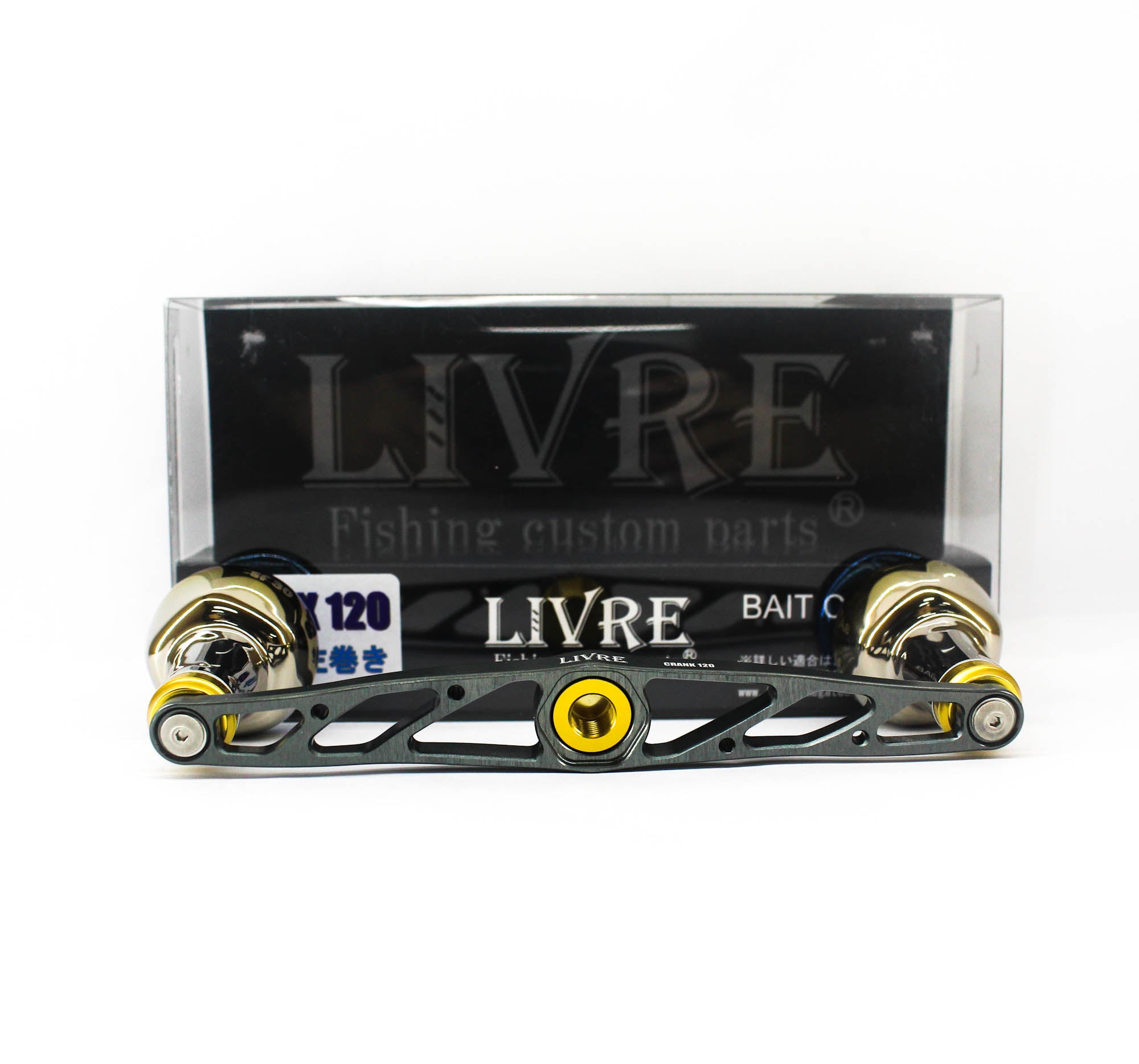 Livre FLSK120-EF-GMG Knob Full Comb Crank Left For Shimano (7311)