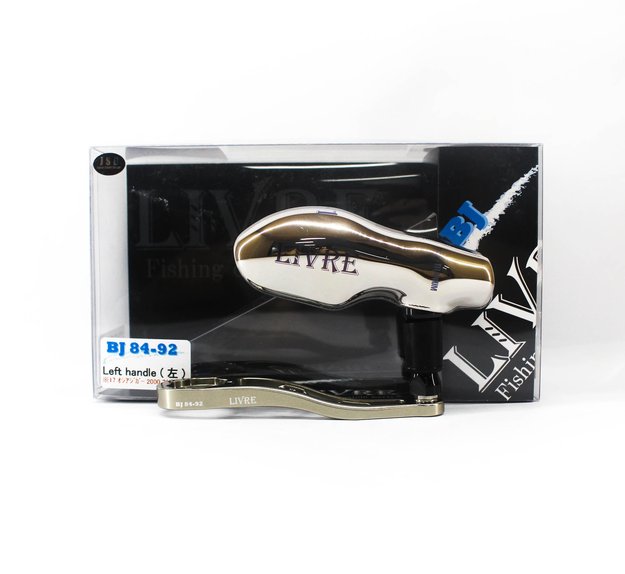 Livre BJT-89SDL-TIB Knob Left Shimano Daiwa Titan P Black G (7649)