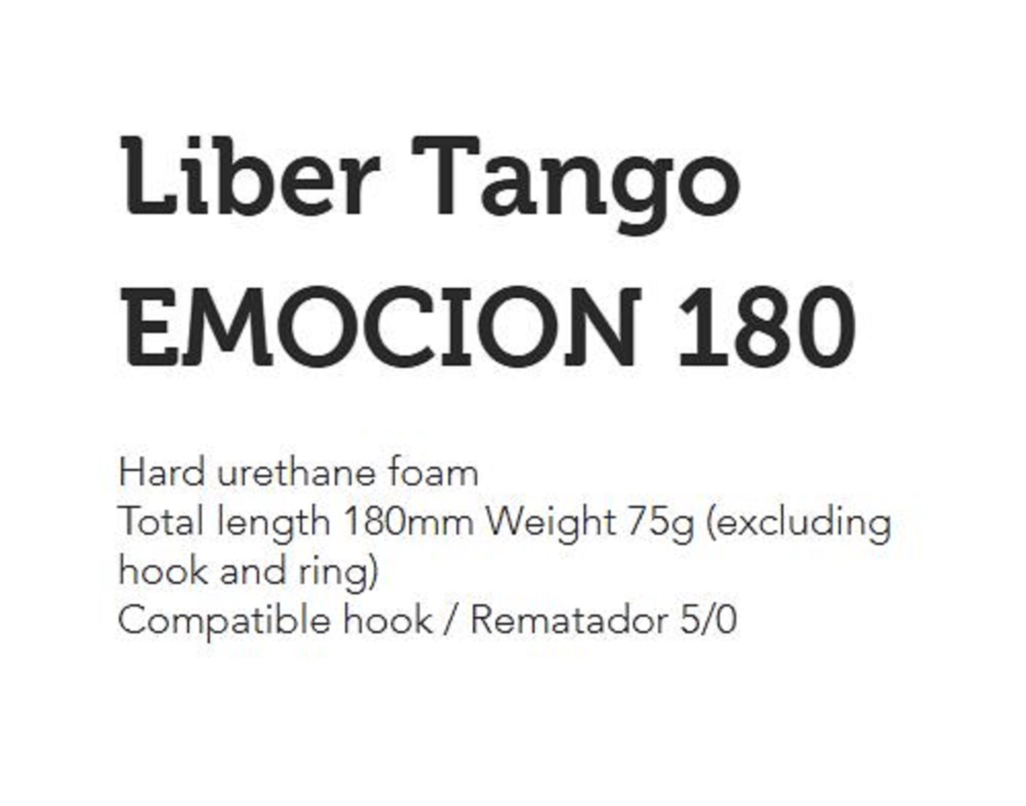 Fish Trippers Village Liber Tango 180mm 75 grams Floating Lure 23 (1616)
