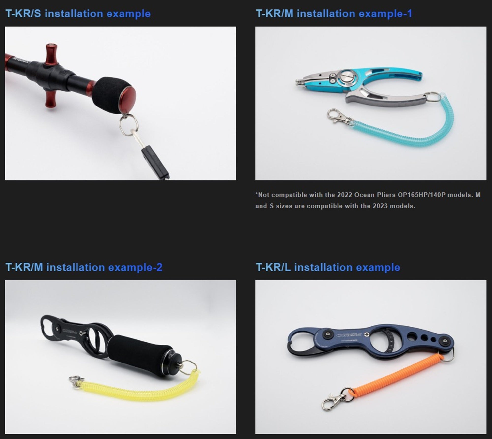 Studio Ocean Mark Track Keyring T-KR 3/pack Size L (7290)