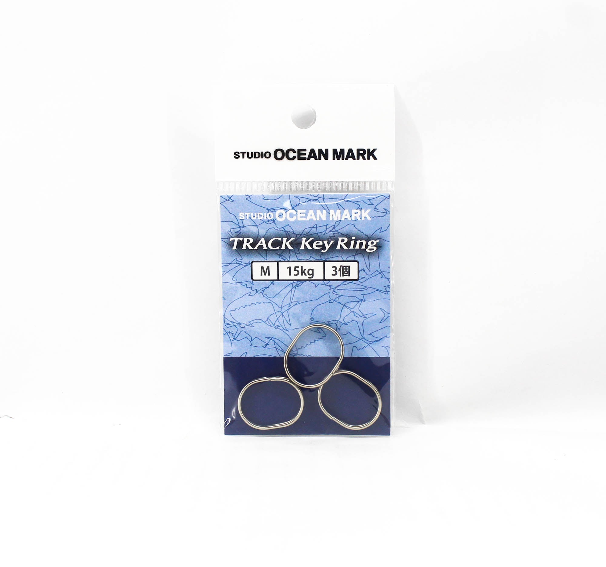 Studio Ocean Mark Track Keyring T-KR 3/pack Size M (7306)