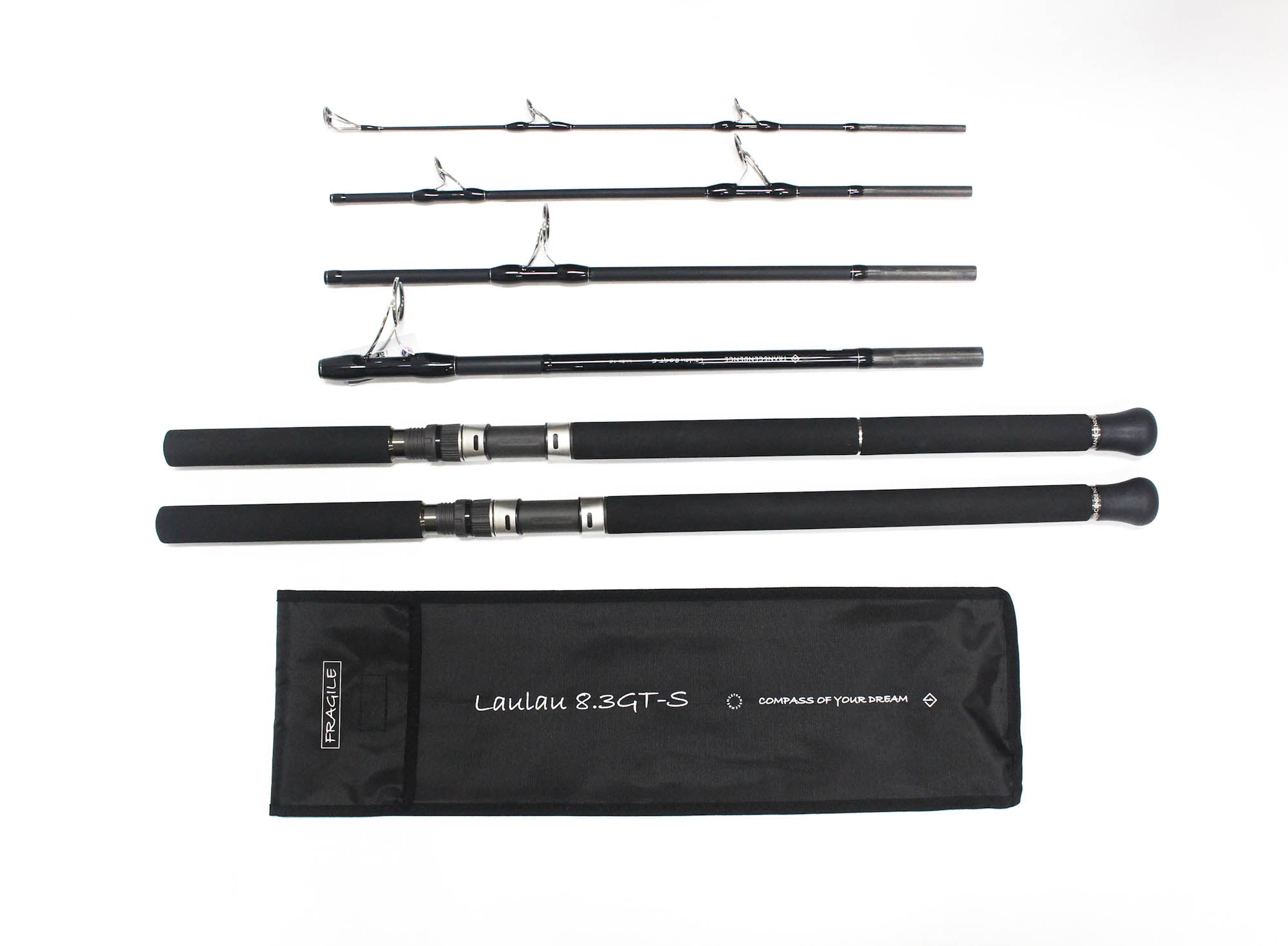 Transcendence Rod Spinning Laulau 83 GT-S 8.3ft 5 Piece (0334)
