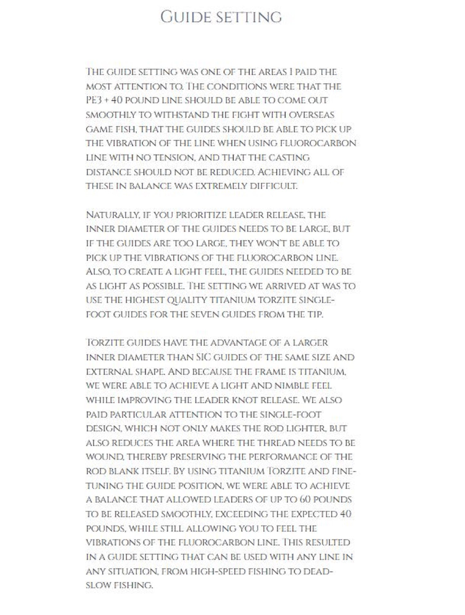 Transcendence Rod Baitcast Pulchra 62B 6.2-7.3 ft 2025 (1225)