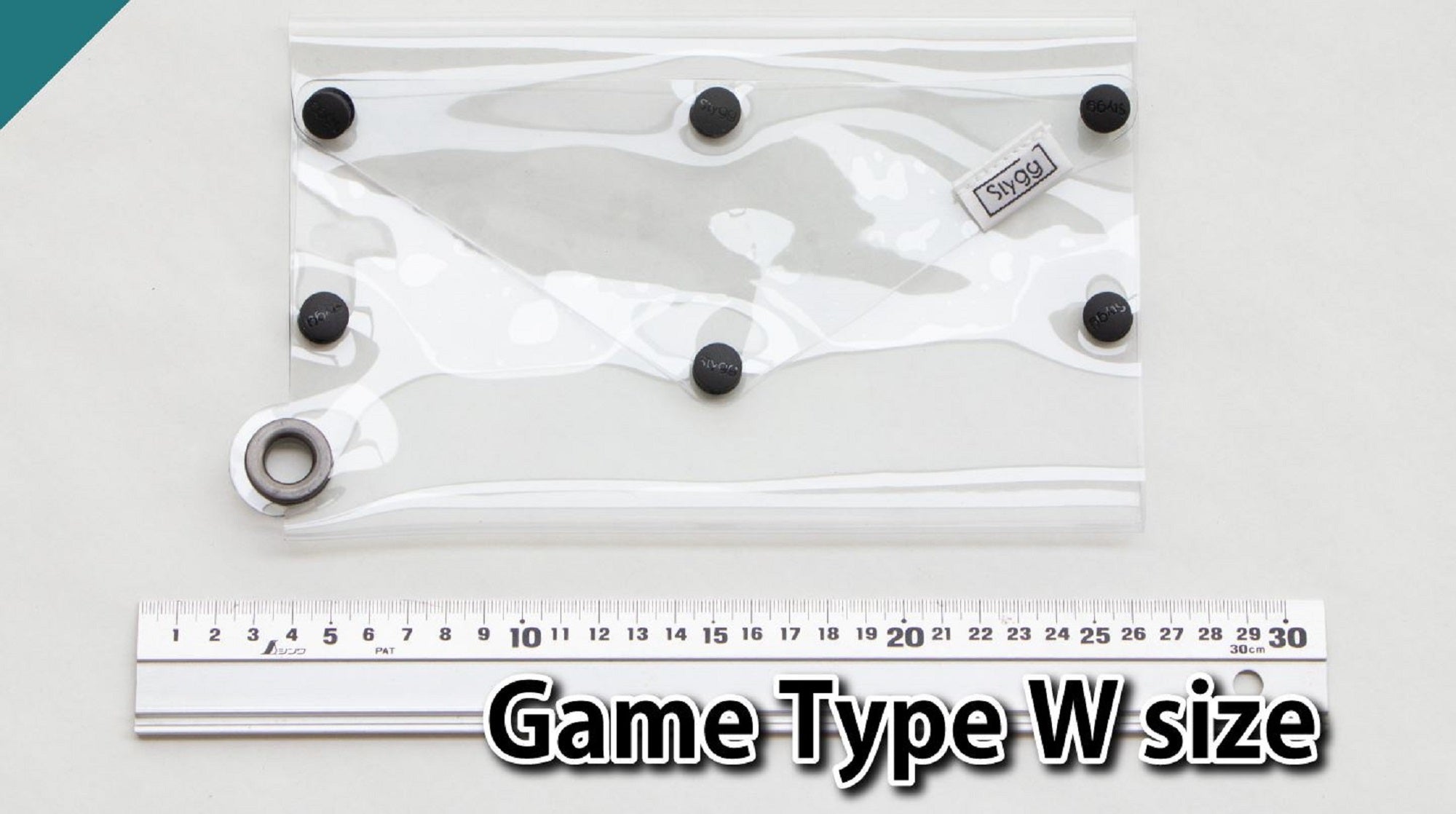 Slygg Big Bait Wrapping Soft Case Game Type W Size 228 x 147mm (0082)