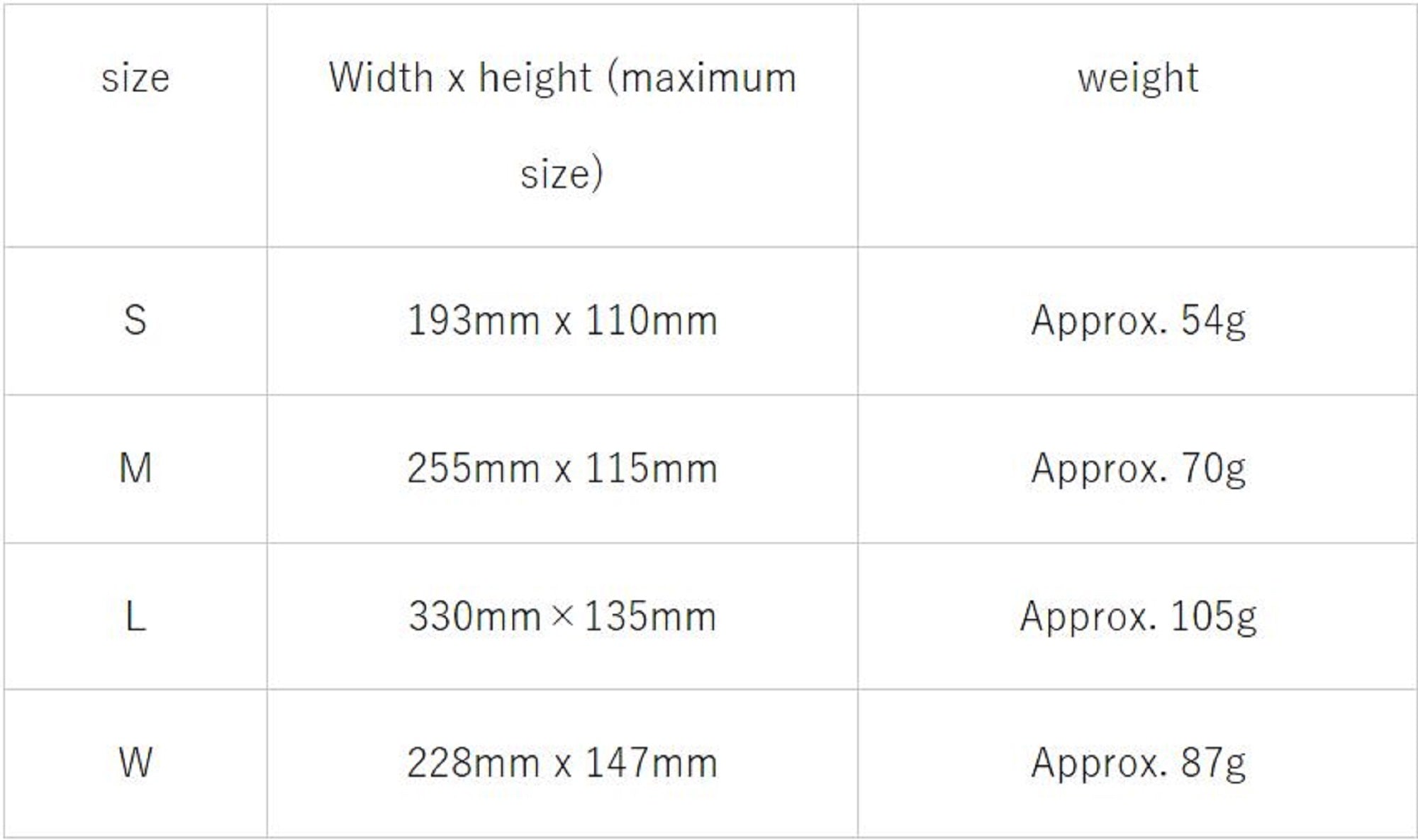 Slygg Big Bait Wrapping Soft Case Game Type W Size 228 x 147mm (0082)