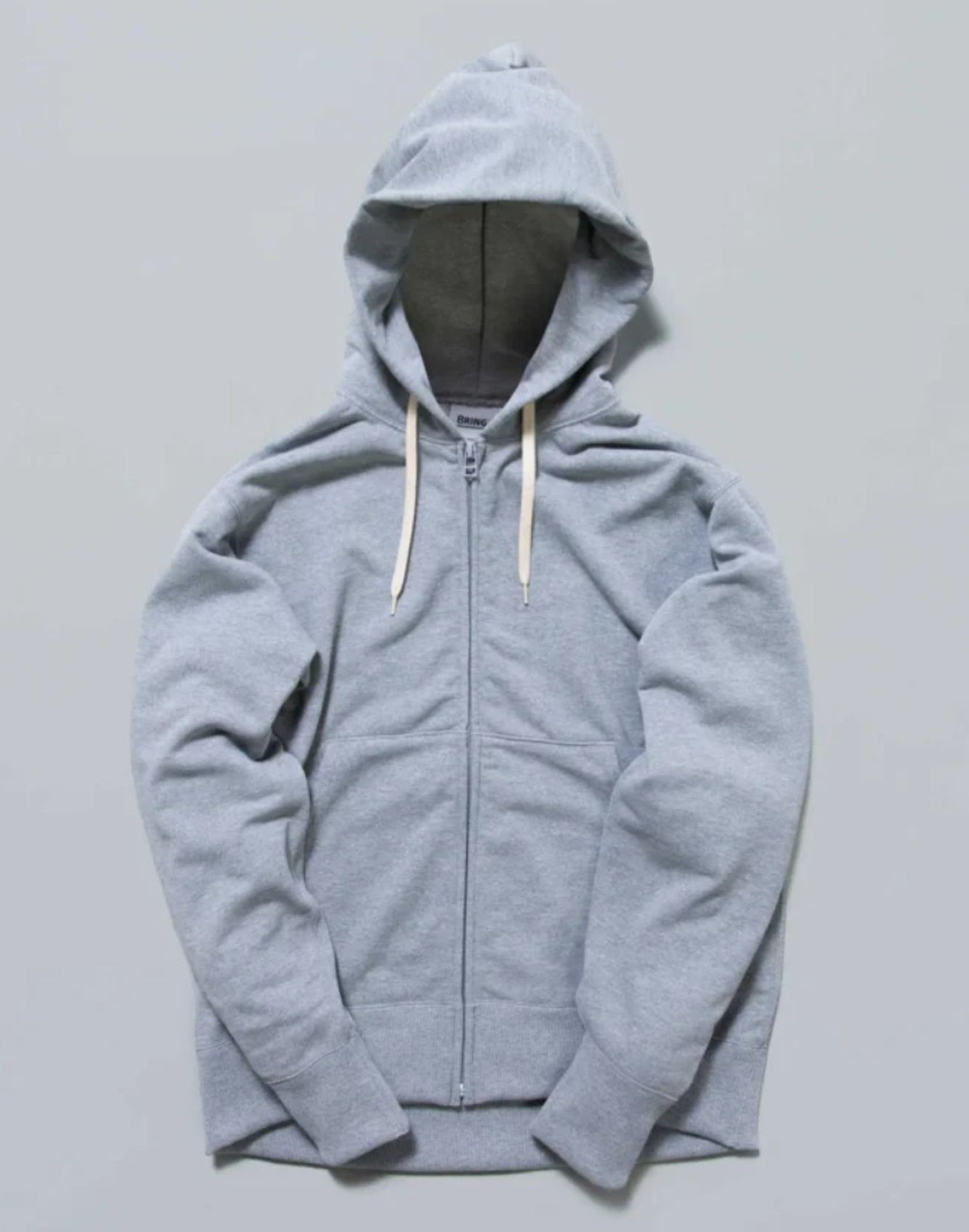 Truth Hoodie Dry Cotton Sweat Fullzip 2026 Grey Size XL (4608)