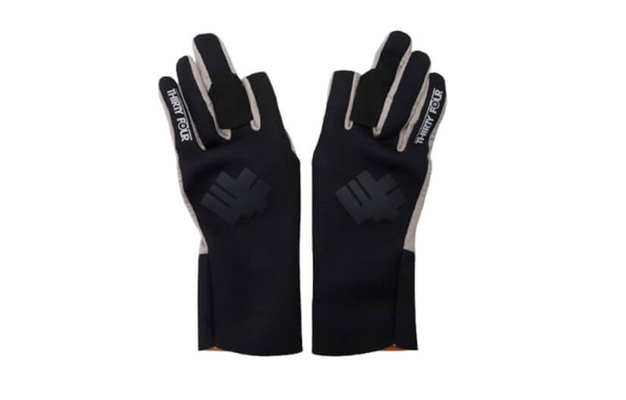 Thirty Four Gloves Ultra High Sensitivity V Size L Black Grey (1570)
