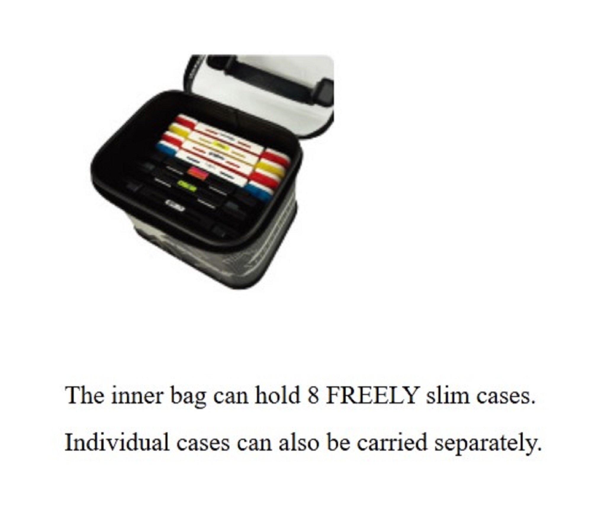 Thirty Four Bakkan Bag MS Inner Bag 3 200x155x140mm Black (6094)