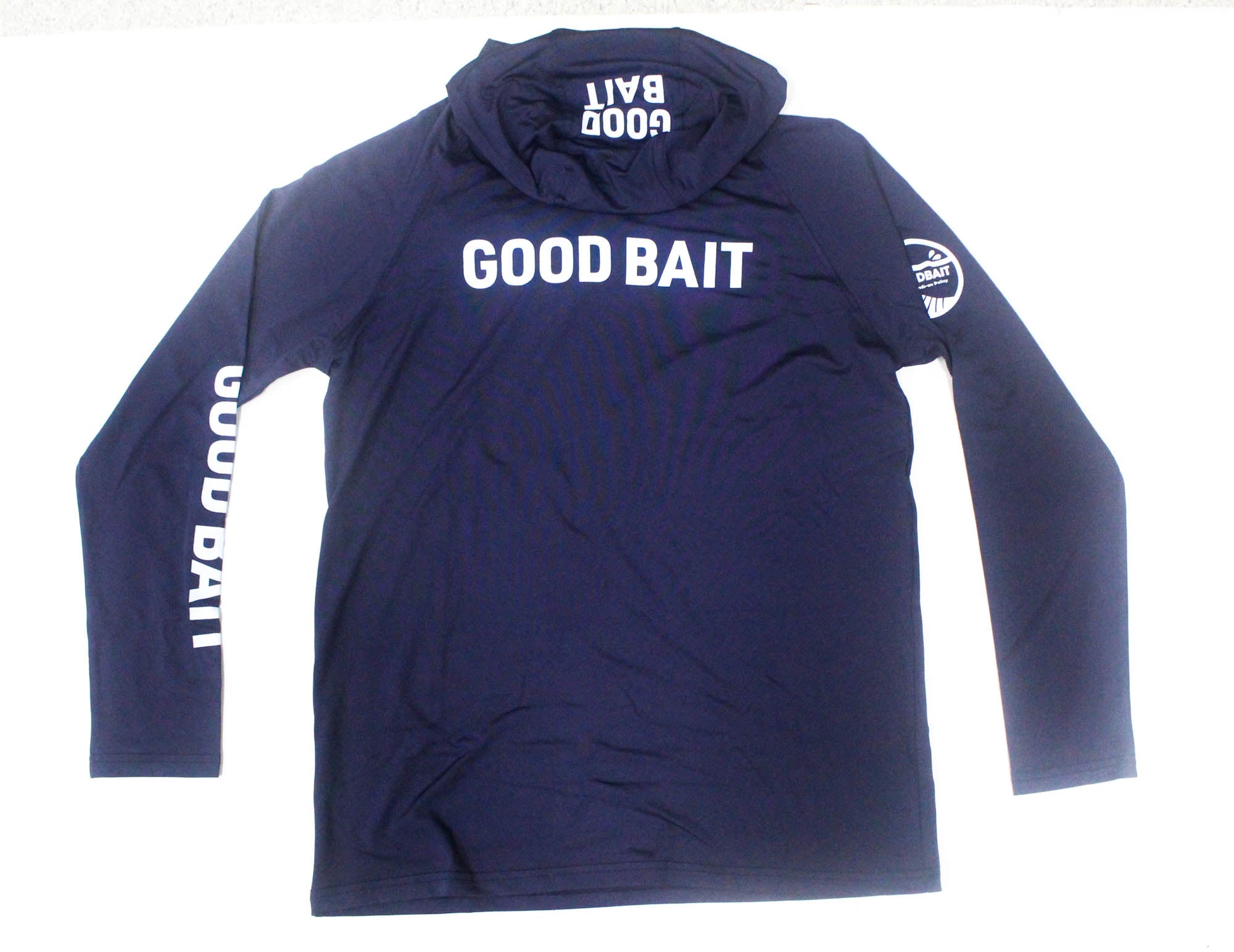 Good Bait Sunguard Hoodie Sky Navy Size XL (1069)