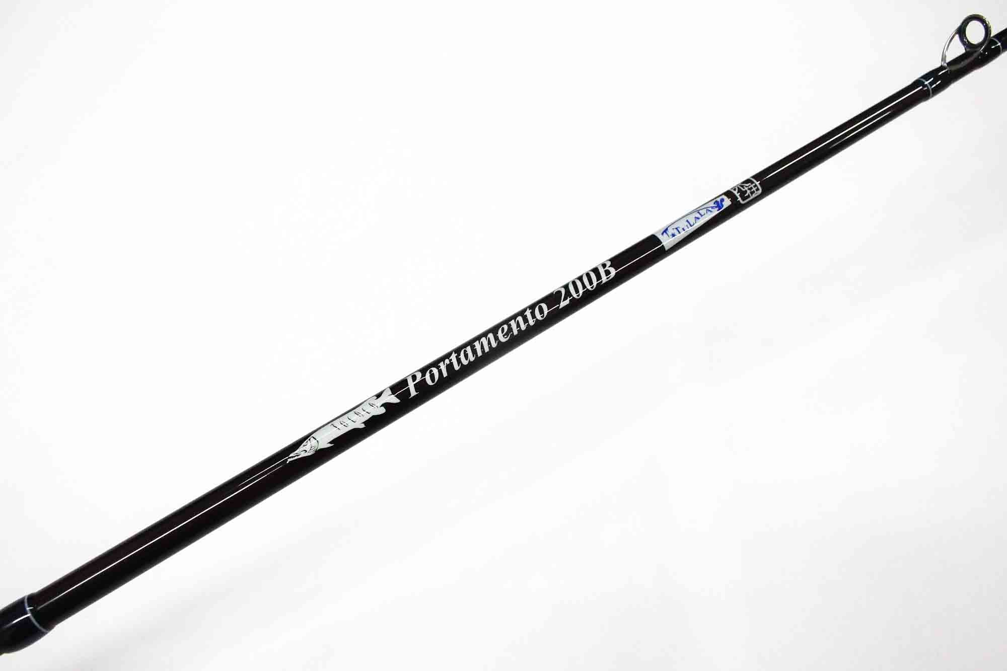 Tulala Rod Baitcast Portamento 200B 4 piece Travel (8463)