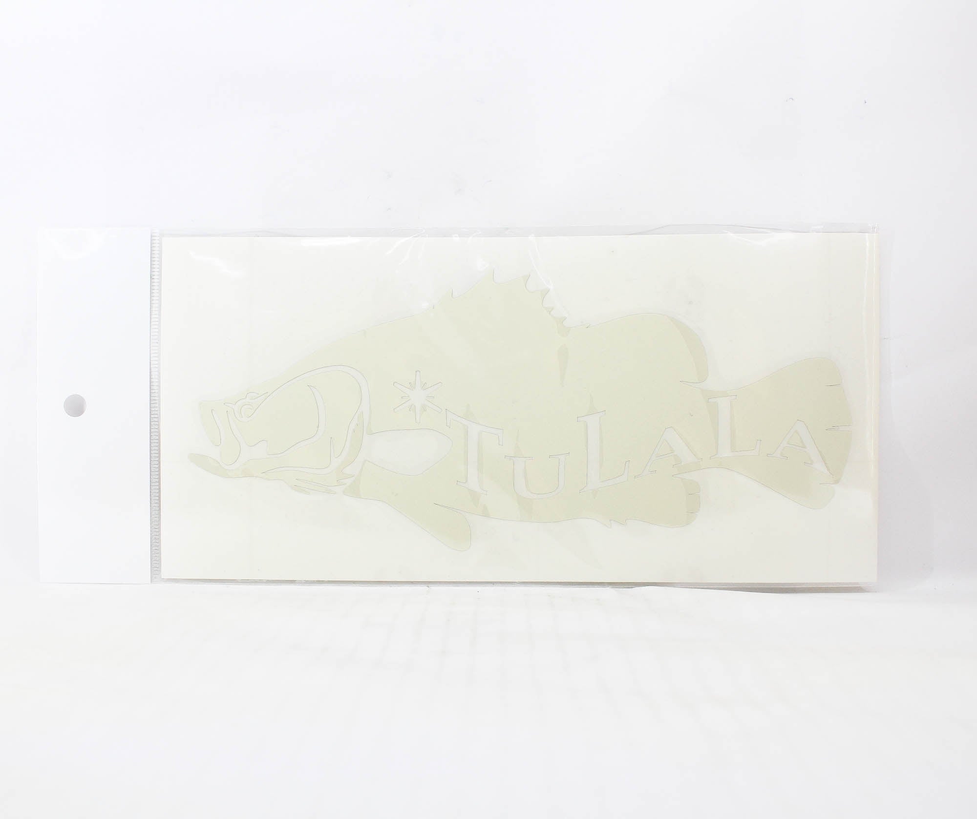 Tulala Decal Sticker 120 x 250 mm Akame White (8609)