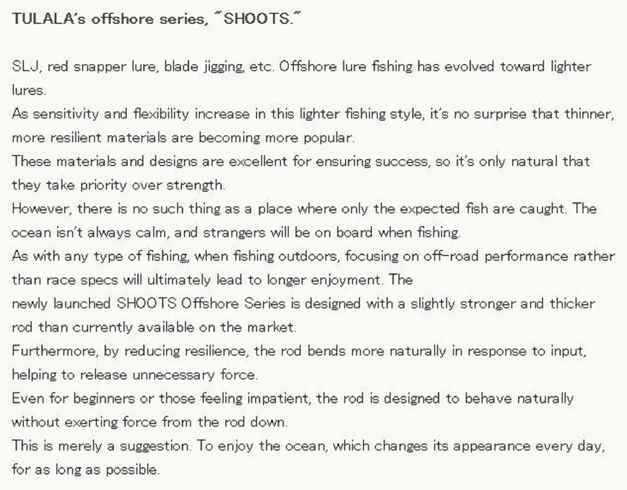 Tulala Rod Baitcast Shoots Mixture C62H (2651)