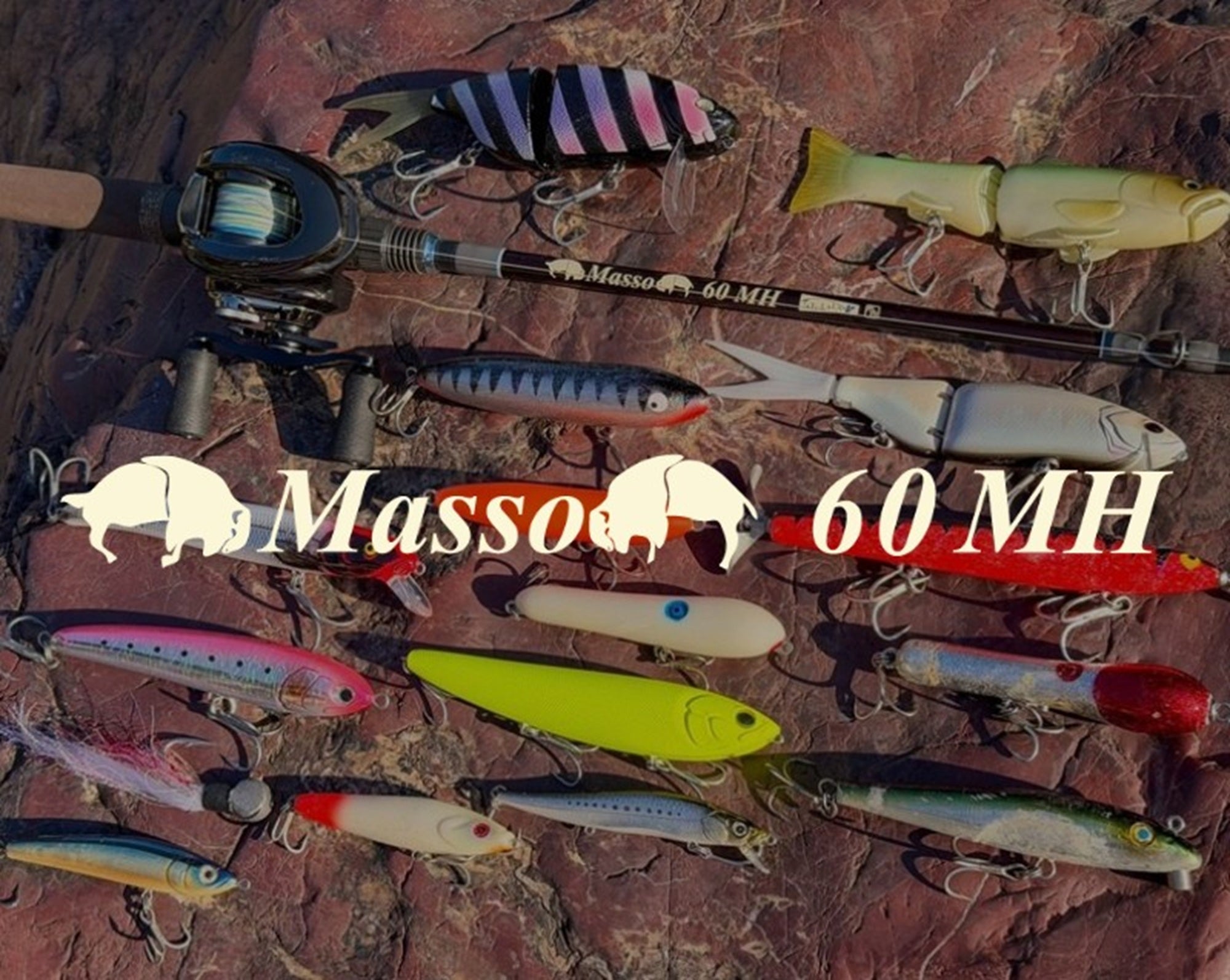 Sale Tulala Rod Baitcast Masso 60MH (3542)