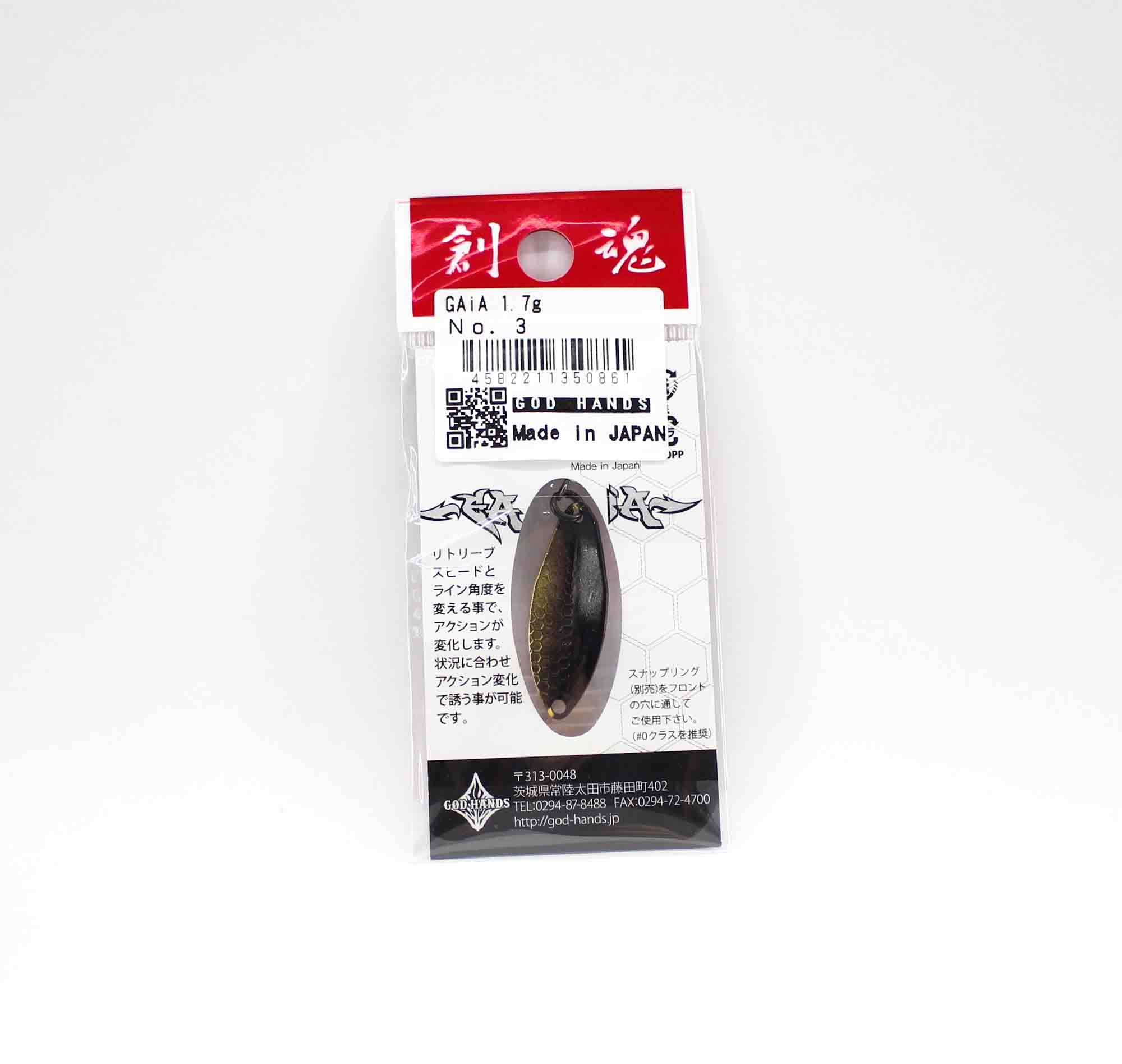 God Hands Gaia 1.7 grams Sinking Lure 03 (0861)