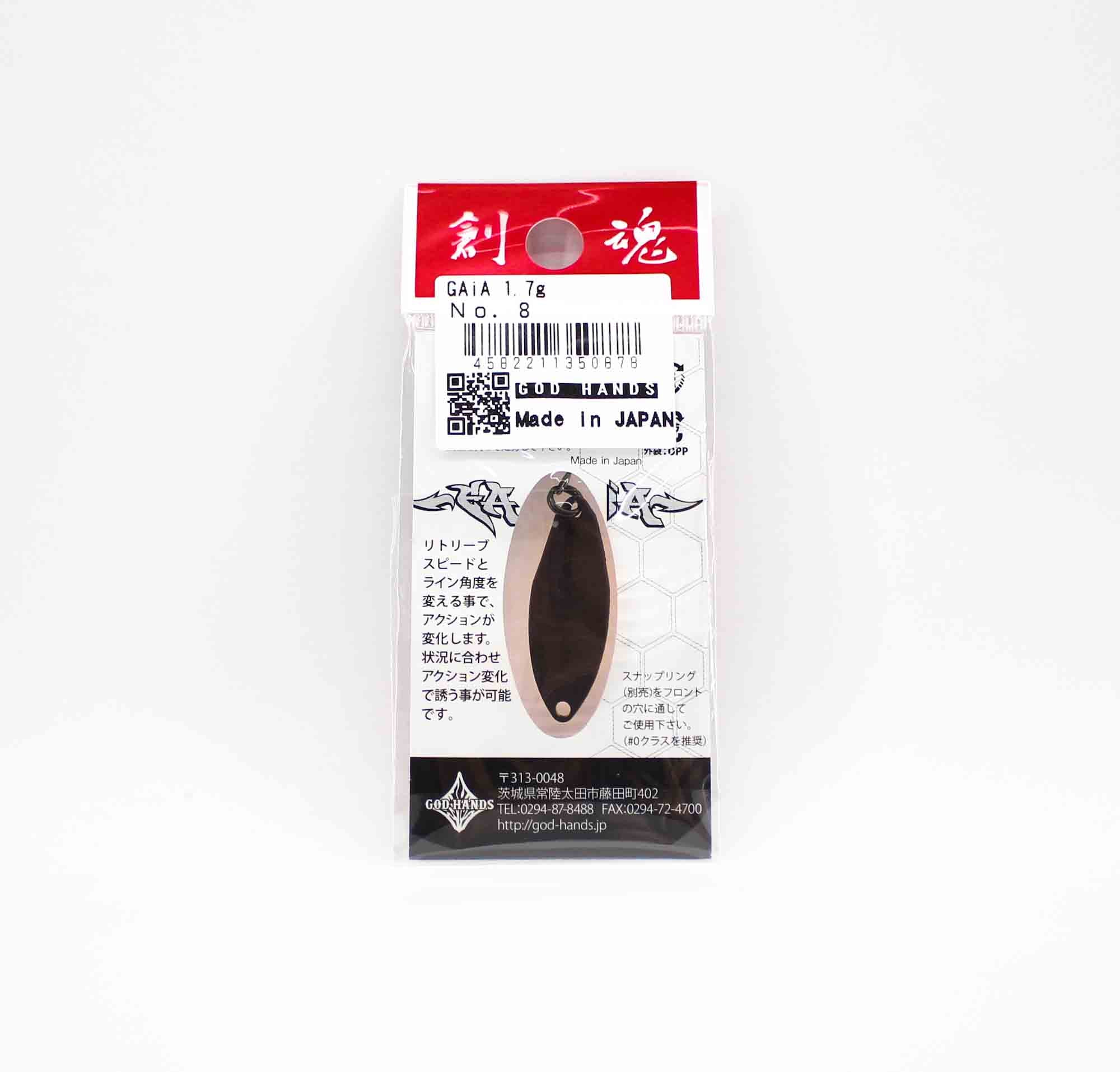 God Hands Gaia 1.7 grams Sinking Lure 08 (0878)