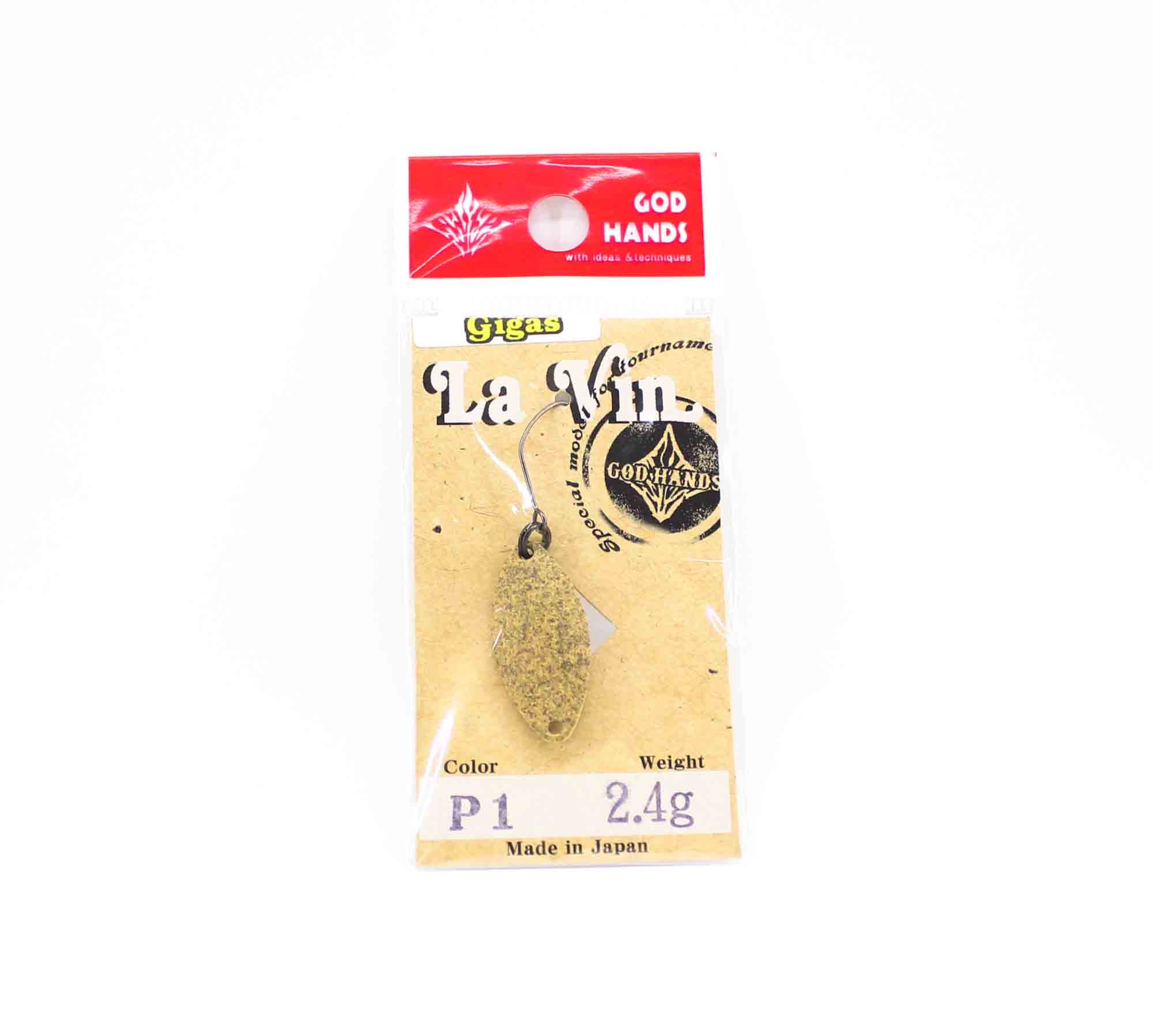 God Hands Gigas Lavin 2.4 grams Sinking Lure p1 (1530)