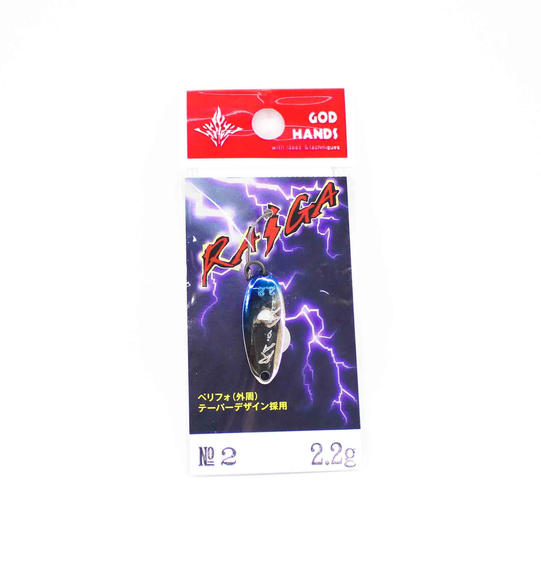 God Hands Raiga 2.2 grams Sinking Lure 02 (4585)