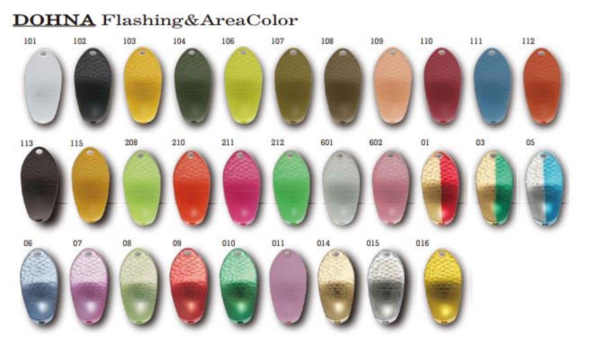 Anglers System Sale Antem Dohna 2.0 grams Spoon Sinking Lure 06 (4503)