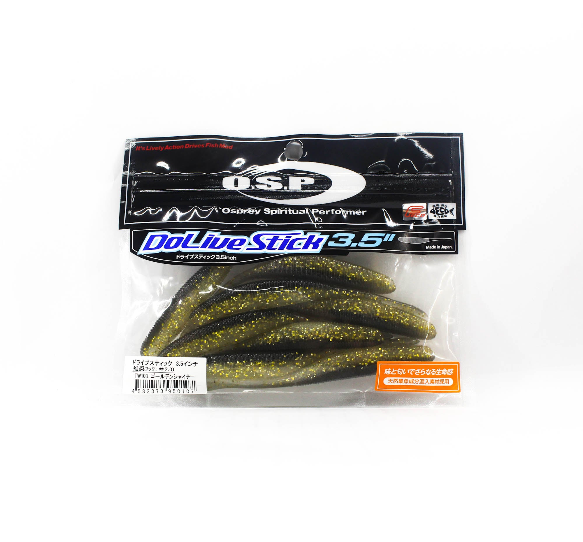 OSP Soft Lure Dolive Stick 3.5 Inches TW-103 (0107)