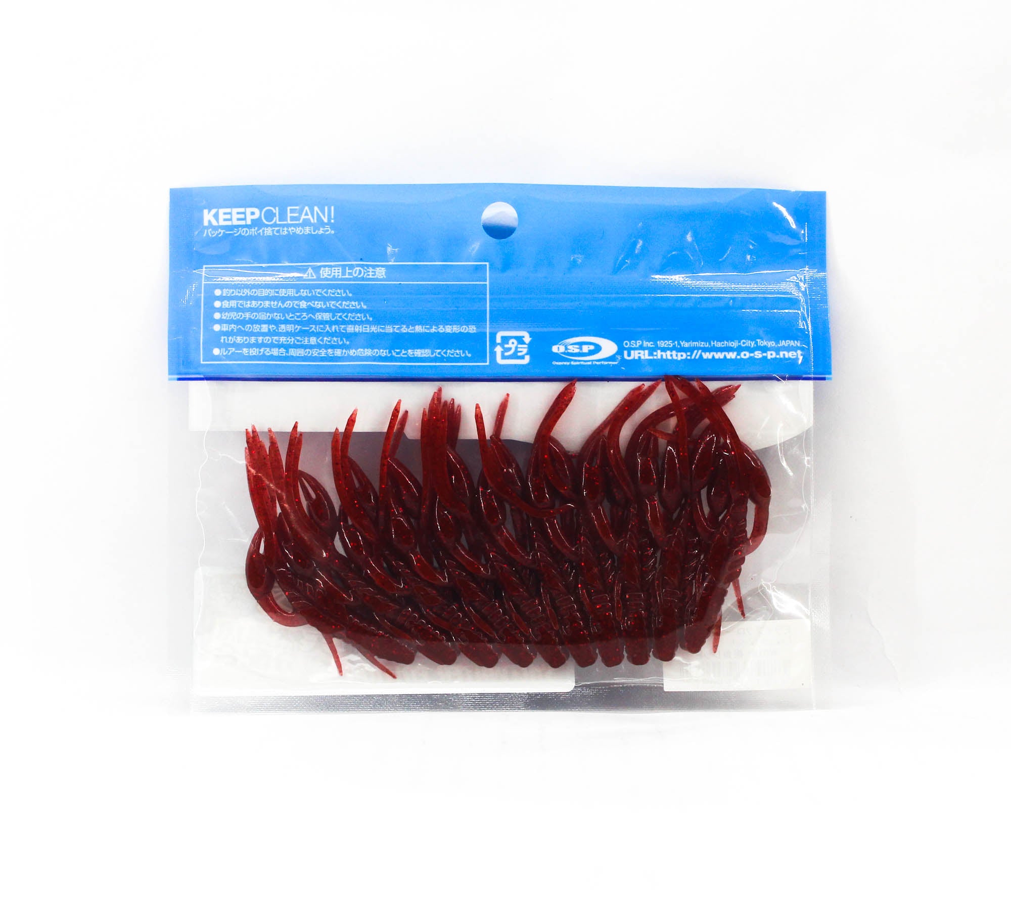 OSP Soft Lure Dolive Craw 2 Inches Salt W-018 (0862)
